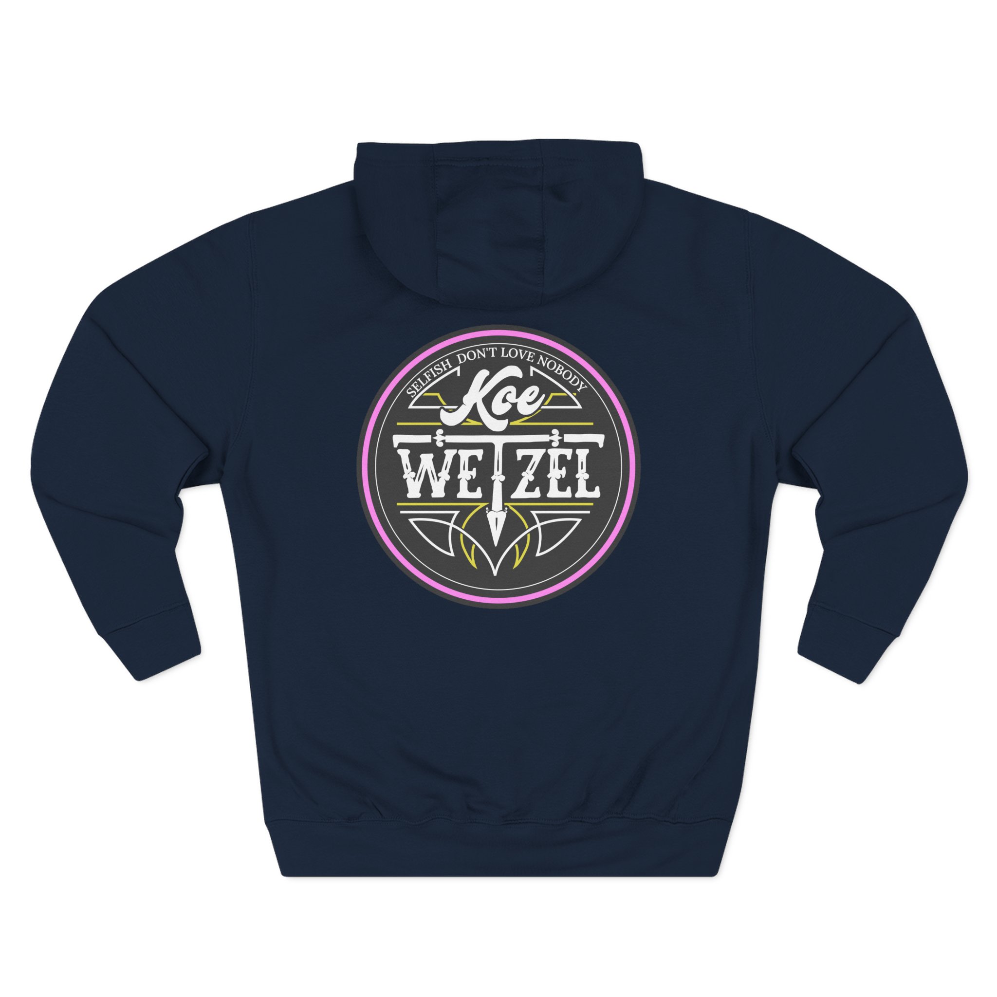 Koe Wetzel Three-Panel Fleece Hoodie
