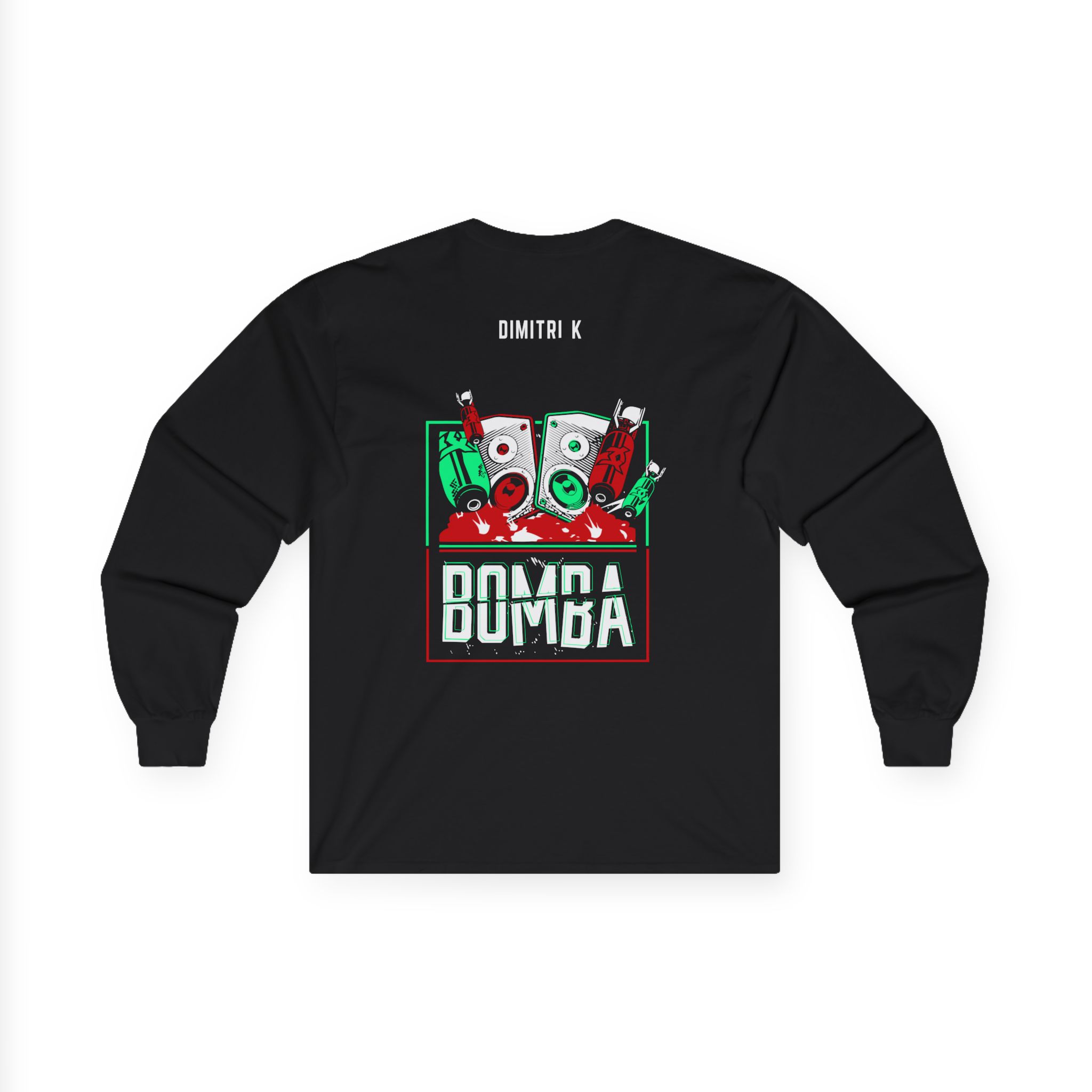 Dimitri K Bomba Unisex Ultra Cotton Long Sleeve Tee
