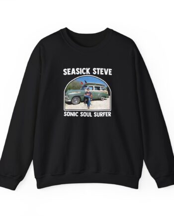Seasick Steve Sonic Soul Surfer Unisex Heavy Blend™ Crewneck Sweatshirt