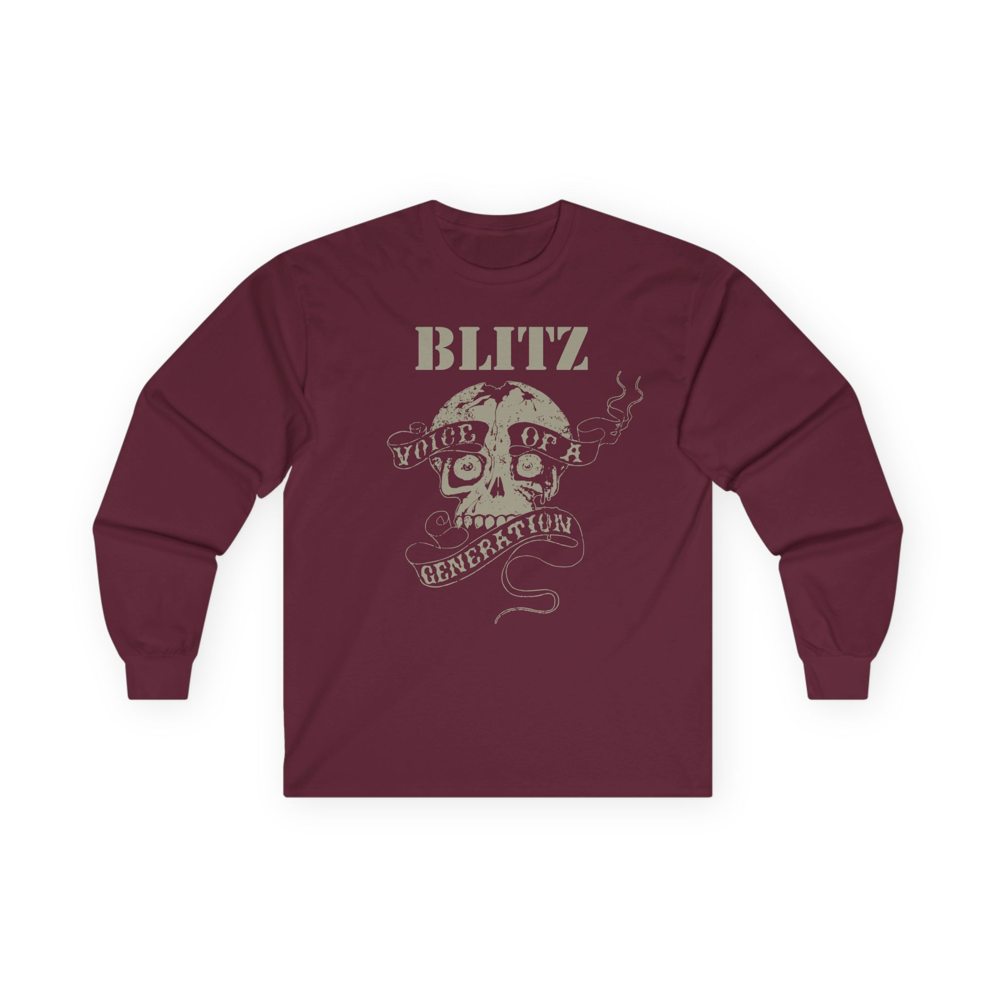 Blitz Voice Of A Generation Unisex Ultra Cotton Long Sleeve Tee