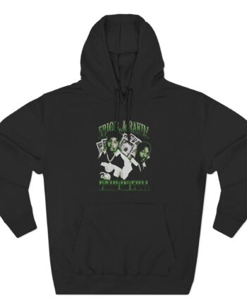 Eric B Rakim Paid in Full Three-Panel Fleece Hoodie