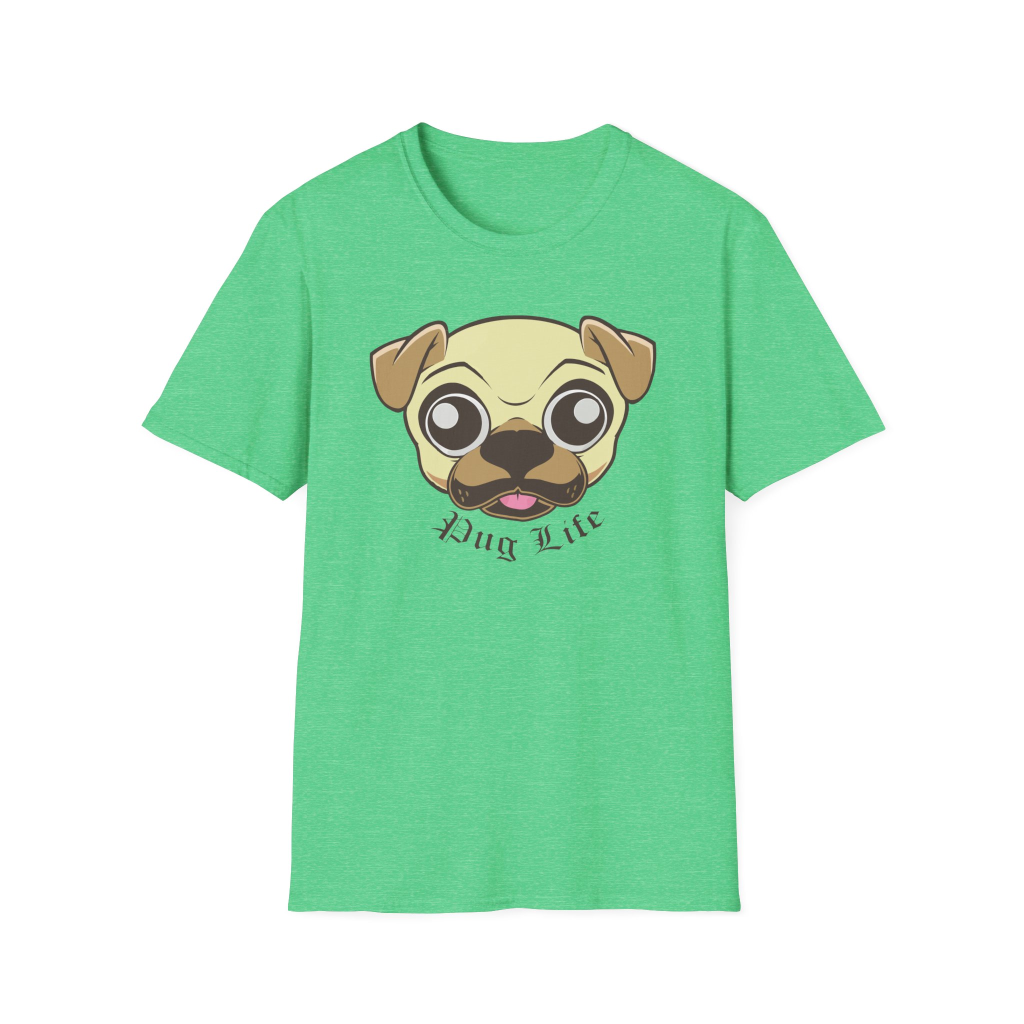 Morgz Pug Life Unisex Softstyle T-Shirt