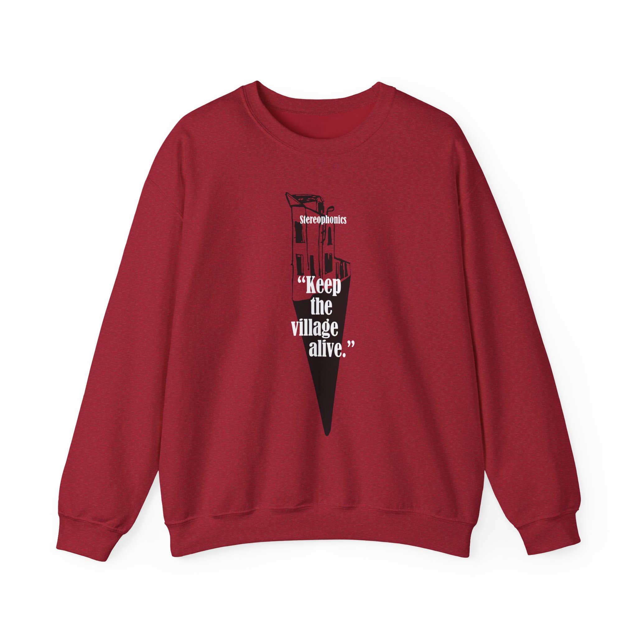 Stereophonics Keep the Village Alive Unisex Heavy Blendâ„¢ Crewneck Sweatshirt