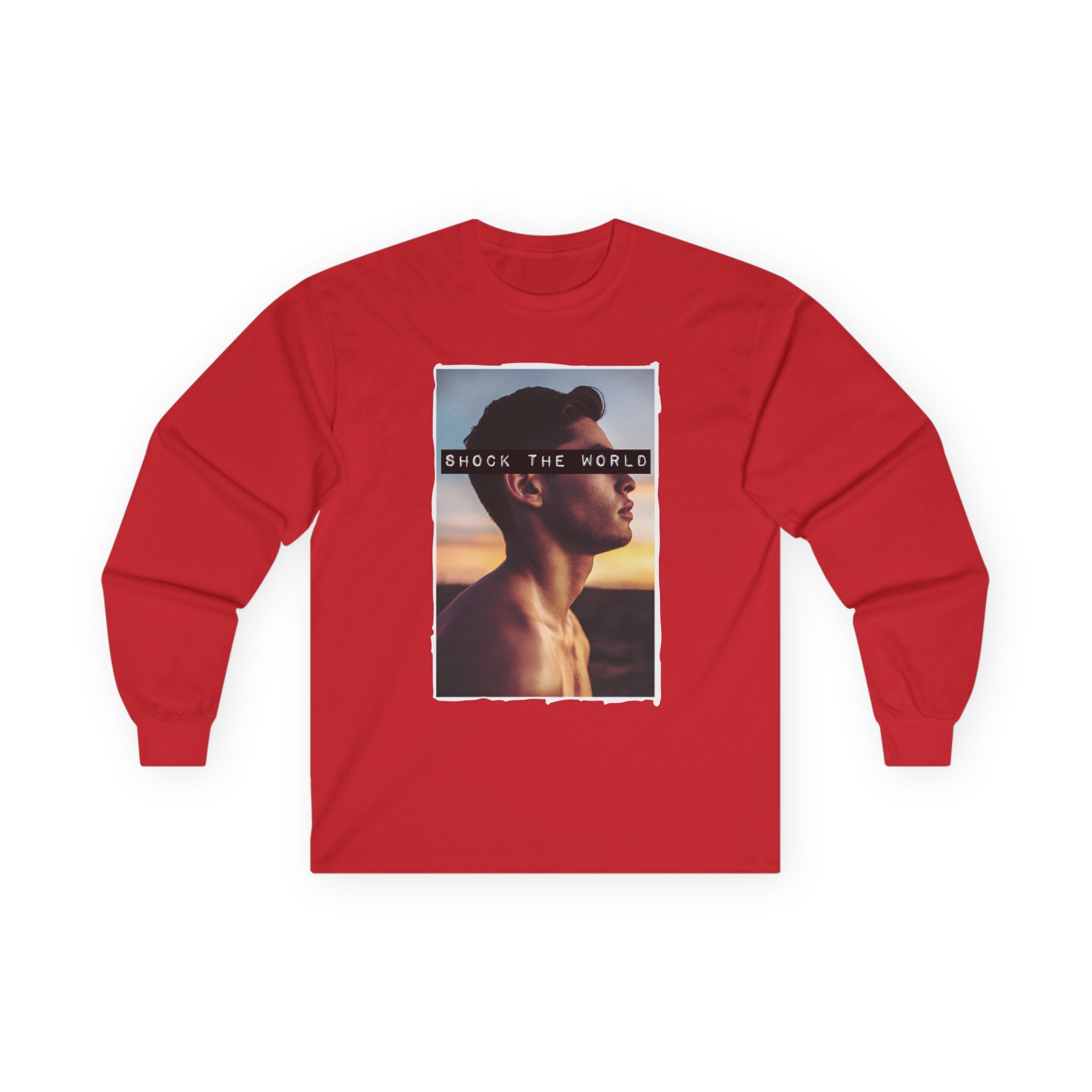 Ryan Garcia Shock the World Unisex Ultra Cotton Long Sleeve Tee