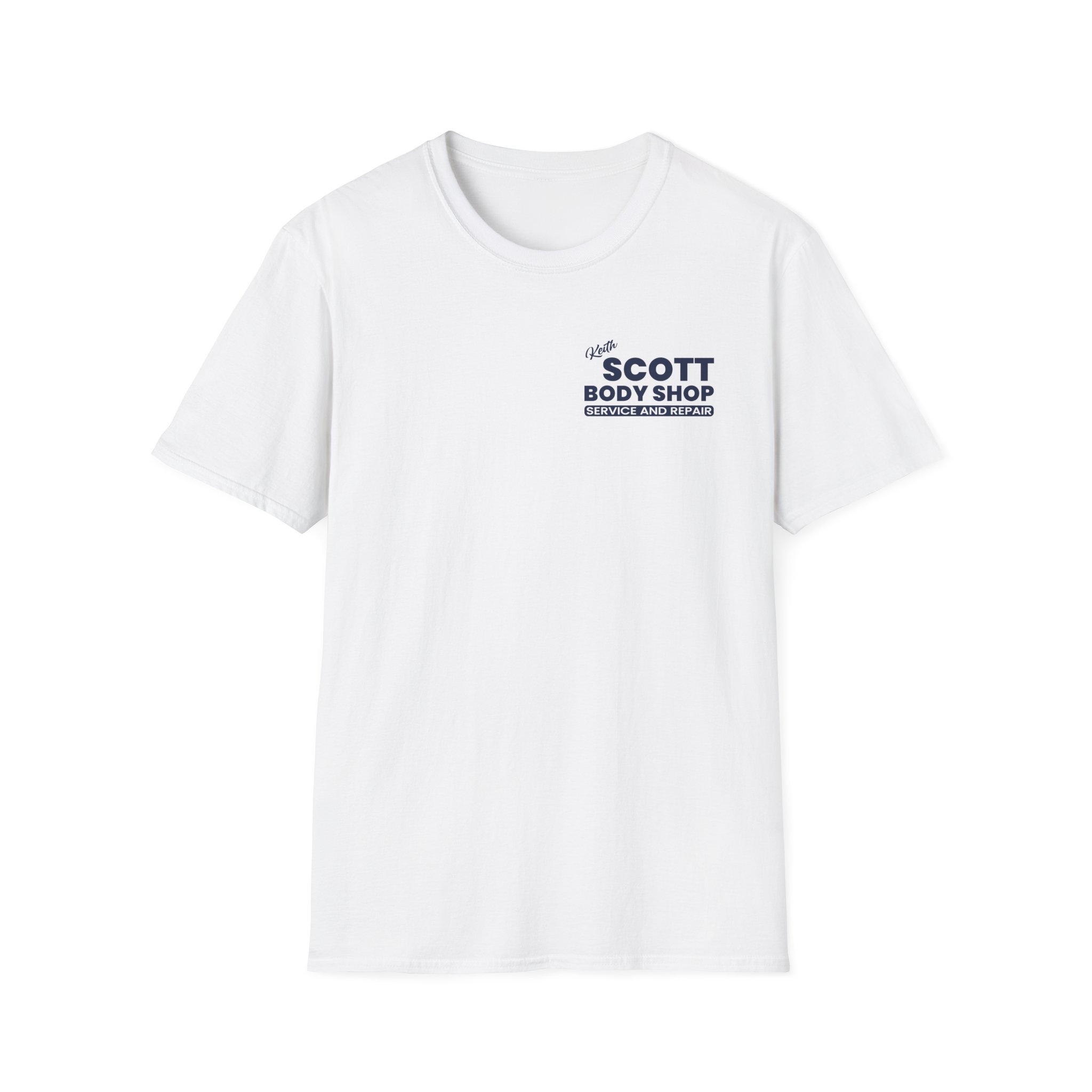 Keith Scott Body Shop One Tree Hill Unisex Softstyle T-Shirt