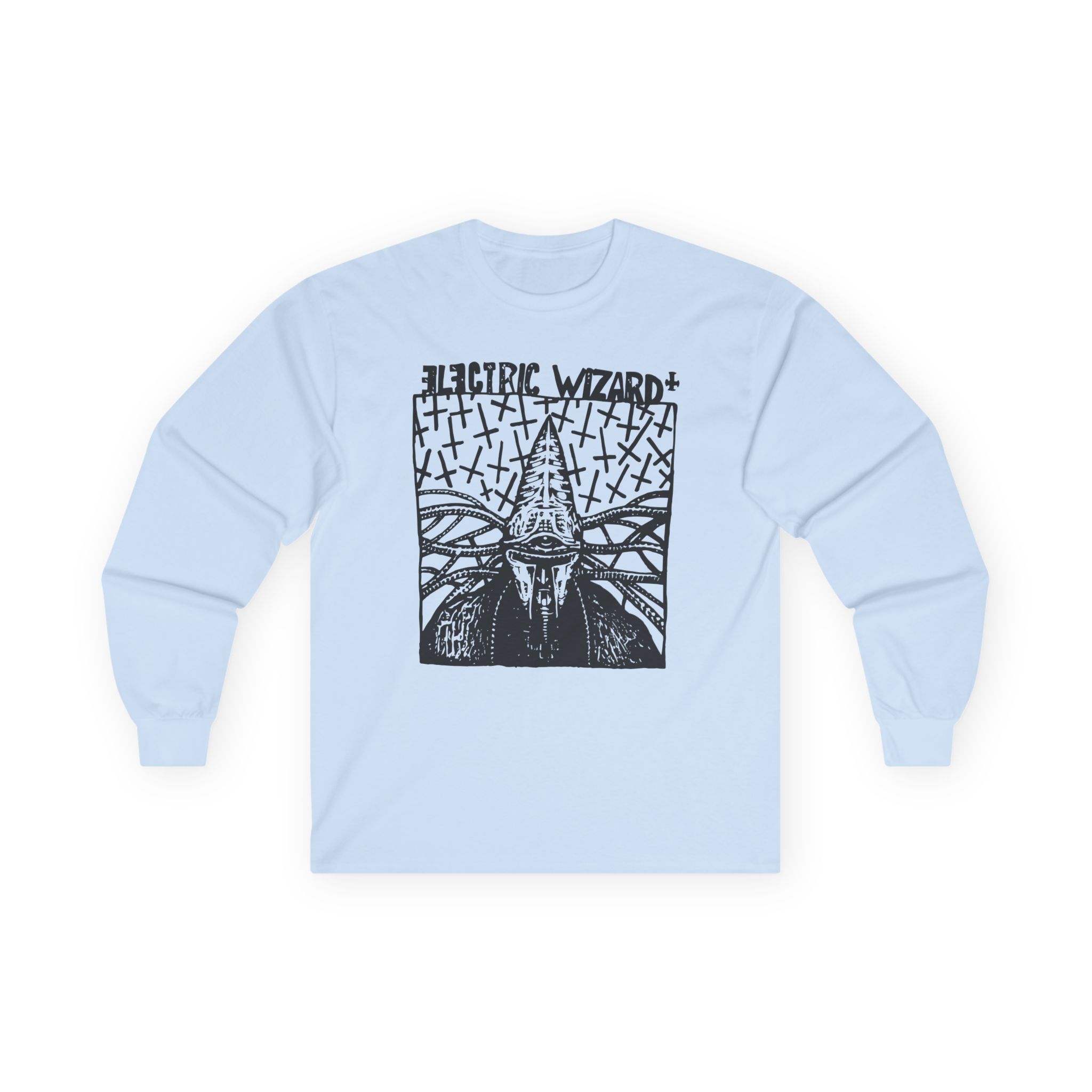 Electric Wizard Doom Sludge Stoner Metal Poster Unisex Ultra Cotton Long Sleeve Tee