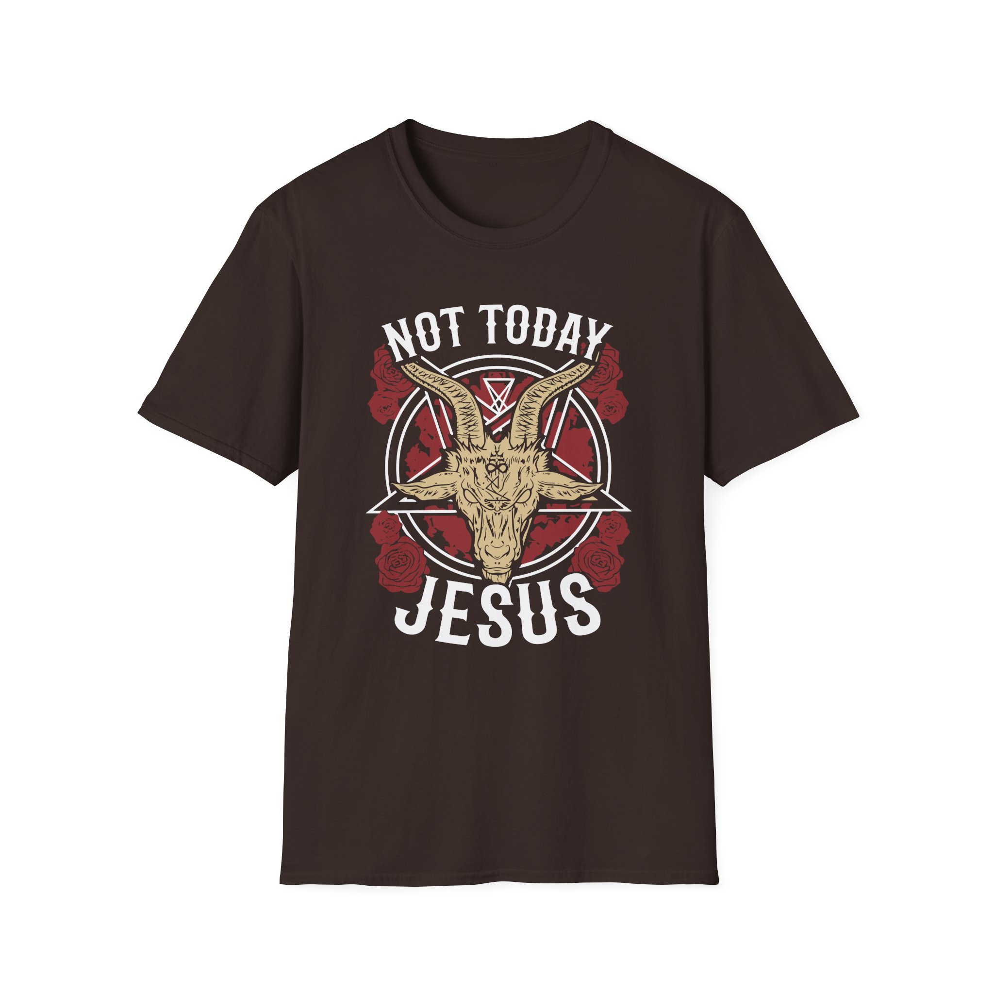 Goatwhore Not Today Jesus Unisex Softstyle T-Shirt