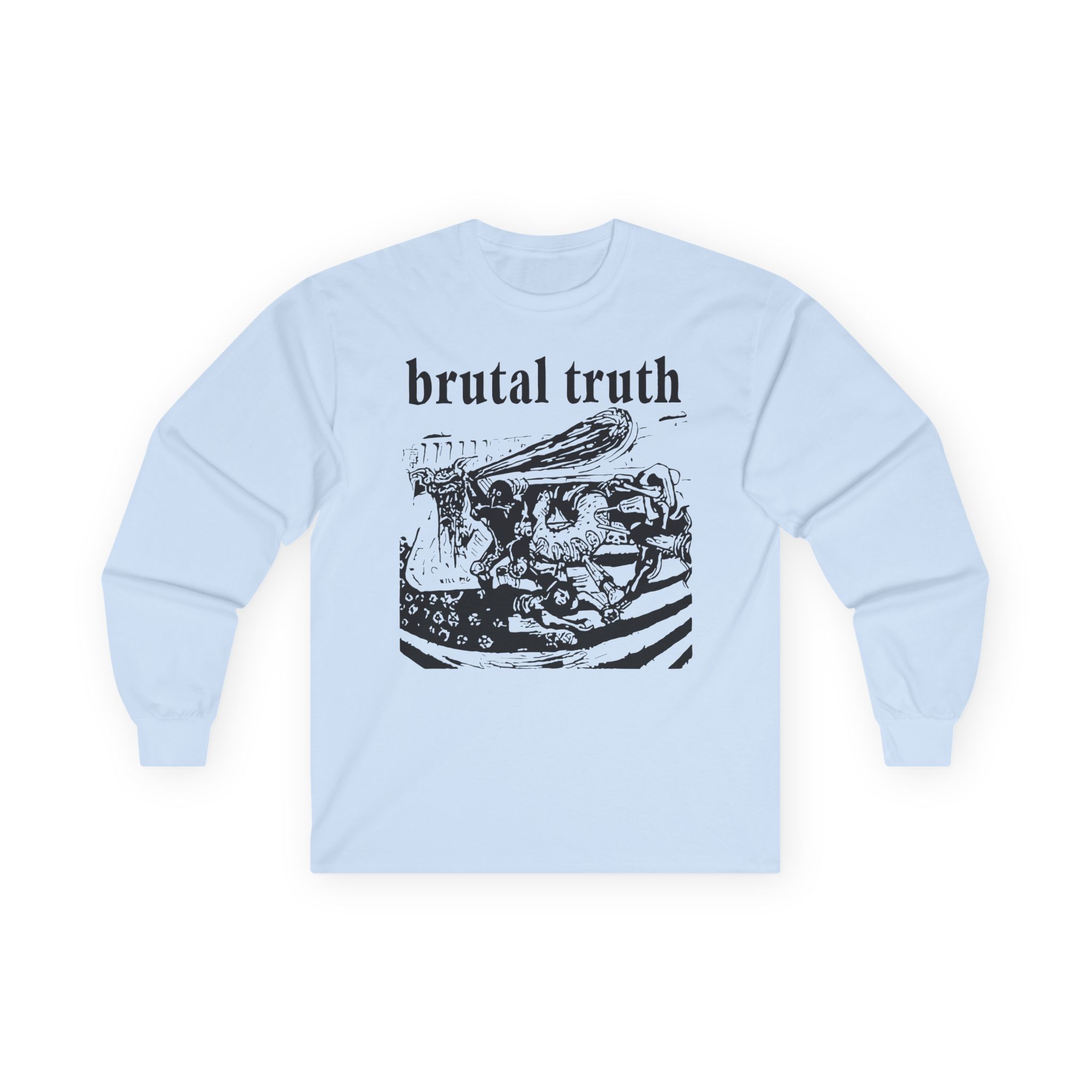 Brutal Truth Kill Pig Unisex Ultra Cotton Long Sleeve Tee
