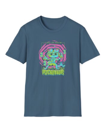 Double Fine Psychic Mystery Unisex Softstyle T-Shirt