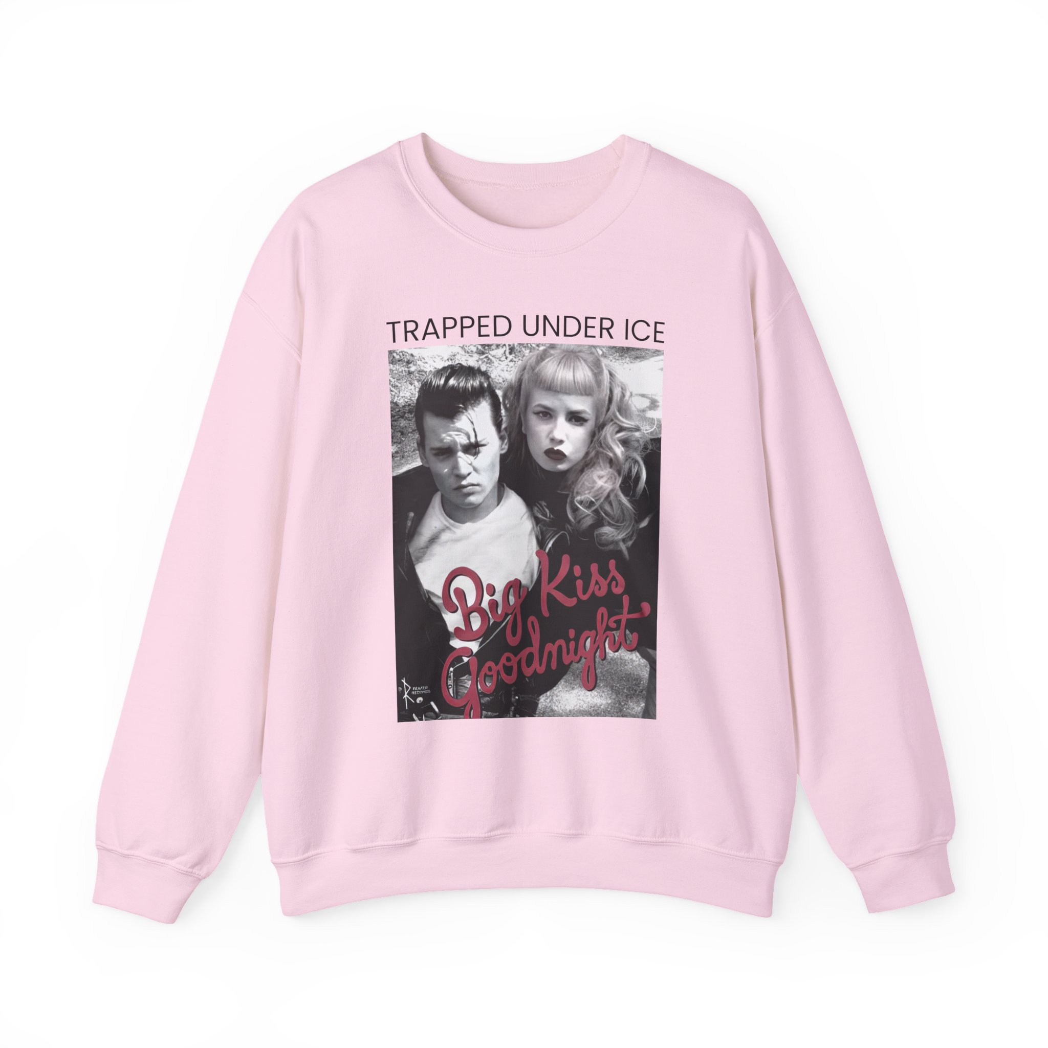 Trapped Under Ice Big Kiss Goodnight Unisex Heavy Blend Crewneck Sweatshirt