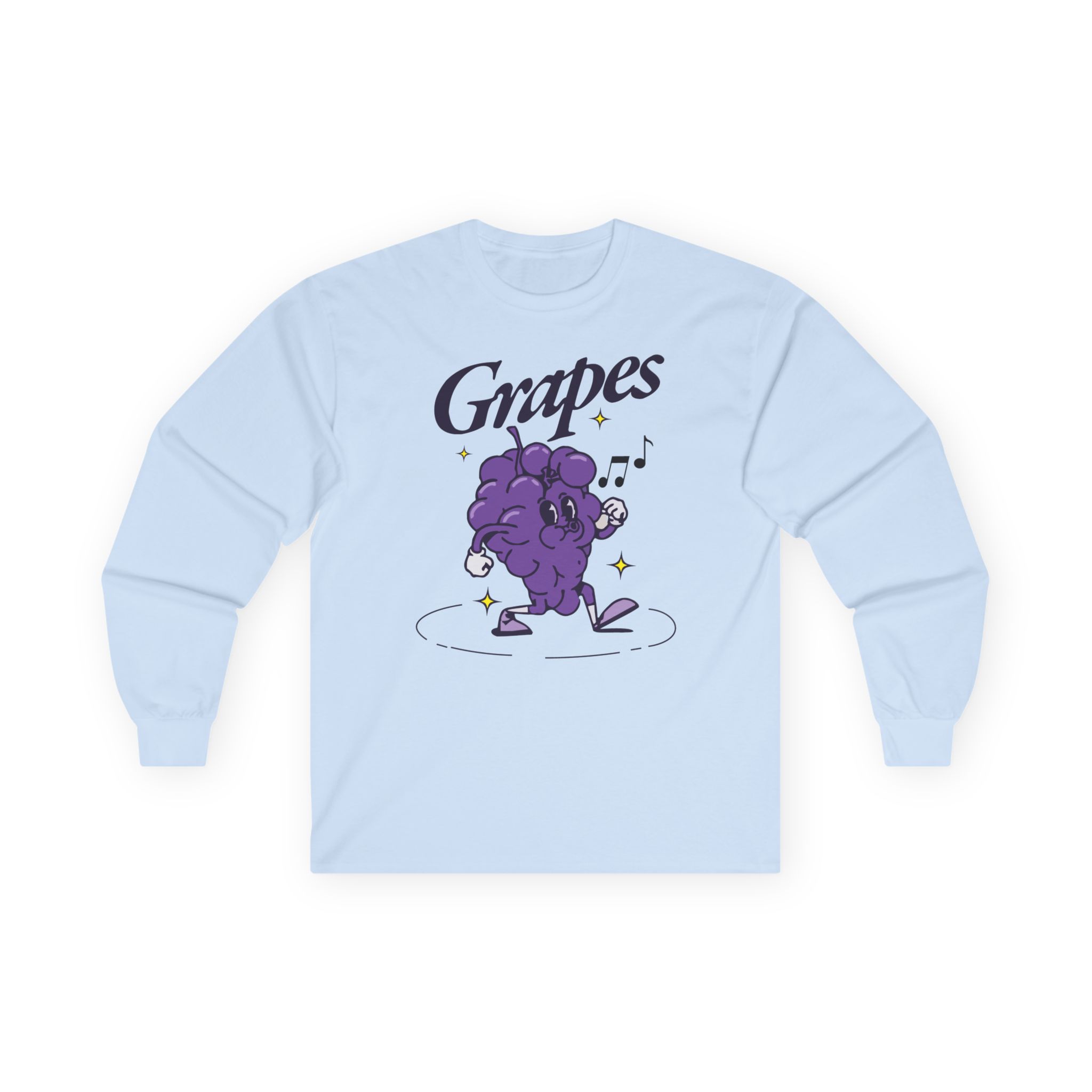 James Marriott Grapes Natural Unisex Ultra Cotton Long Sleeve Tee