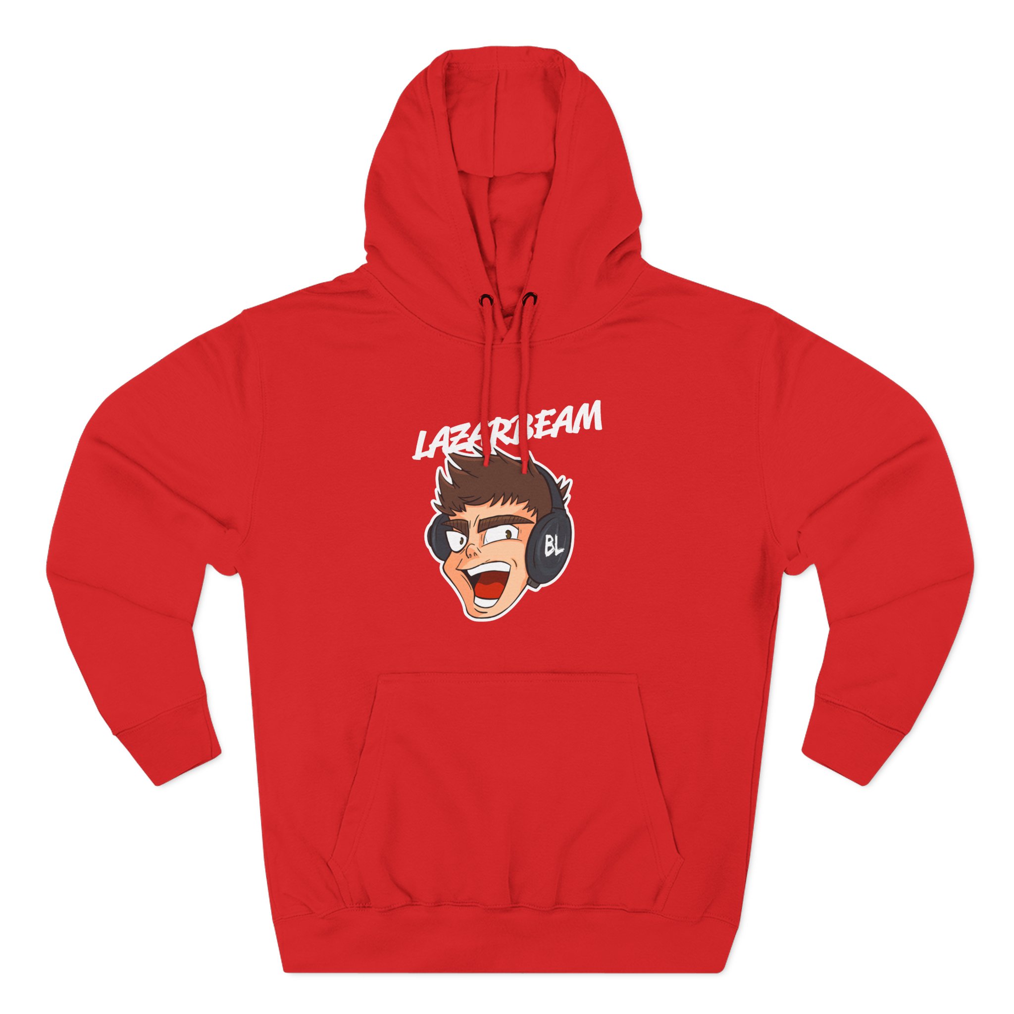 Lazarbeam Three-Panel Fleece Hoodie