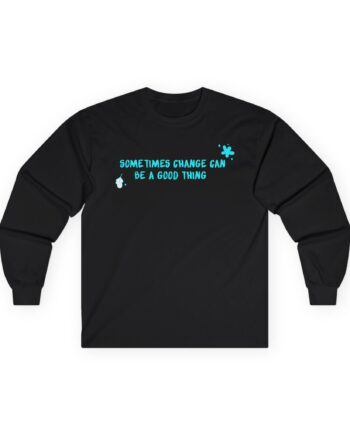 Heartstopper Sometimes Change Can Be a Good Thing Unisex Ultra Cotton Long Sleeve Tee
