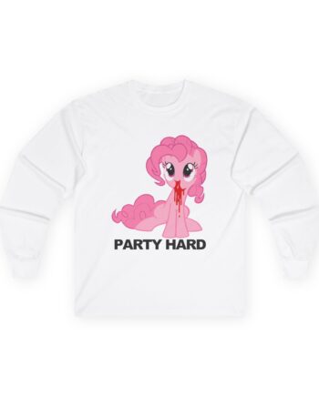 Andrew Wk Party Hard Unisex Ultra Cotton Long Sleeve Tee