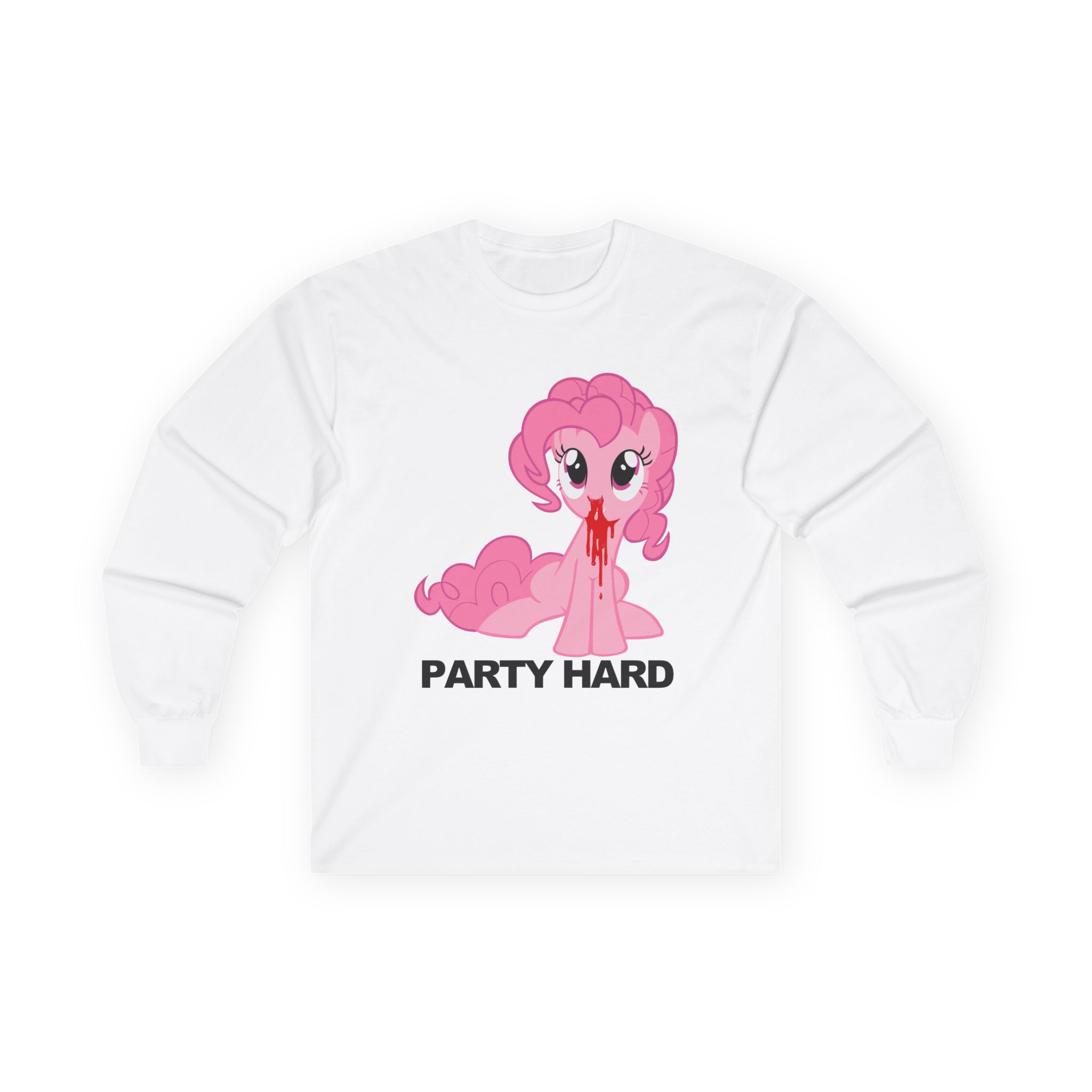 Andrew Wk Party Hard Unisex Ultra Cotton Long Sleeve Tee