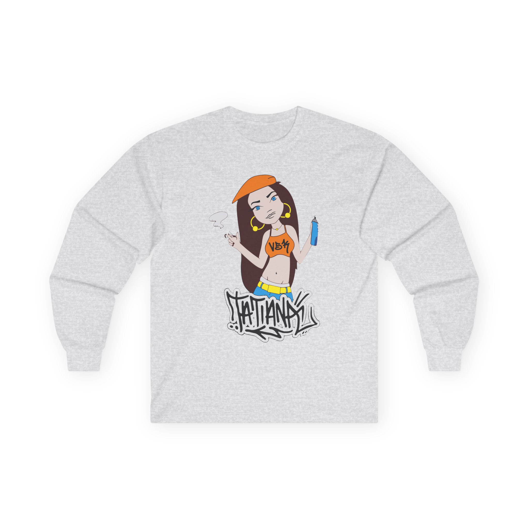 Kiz Tatiana Unisex Ultra Cotton Long Sleeve Tee