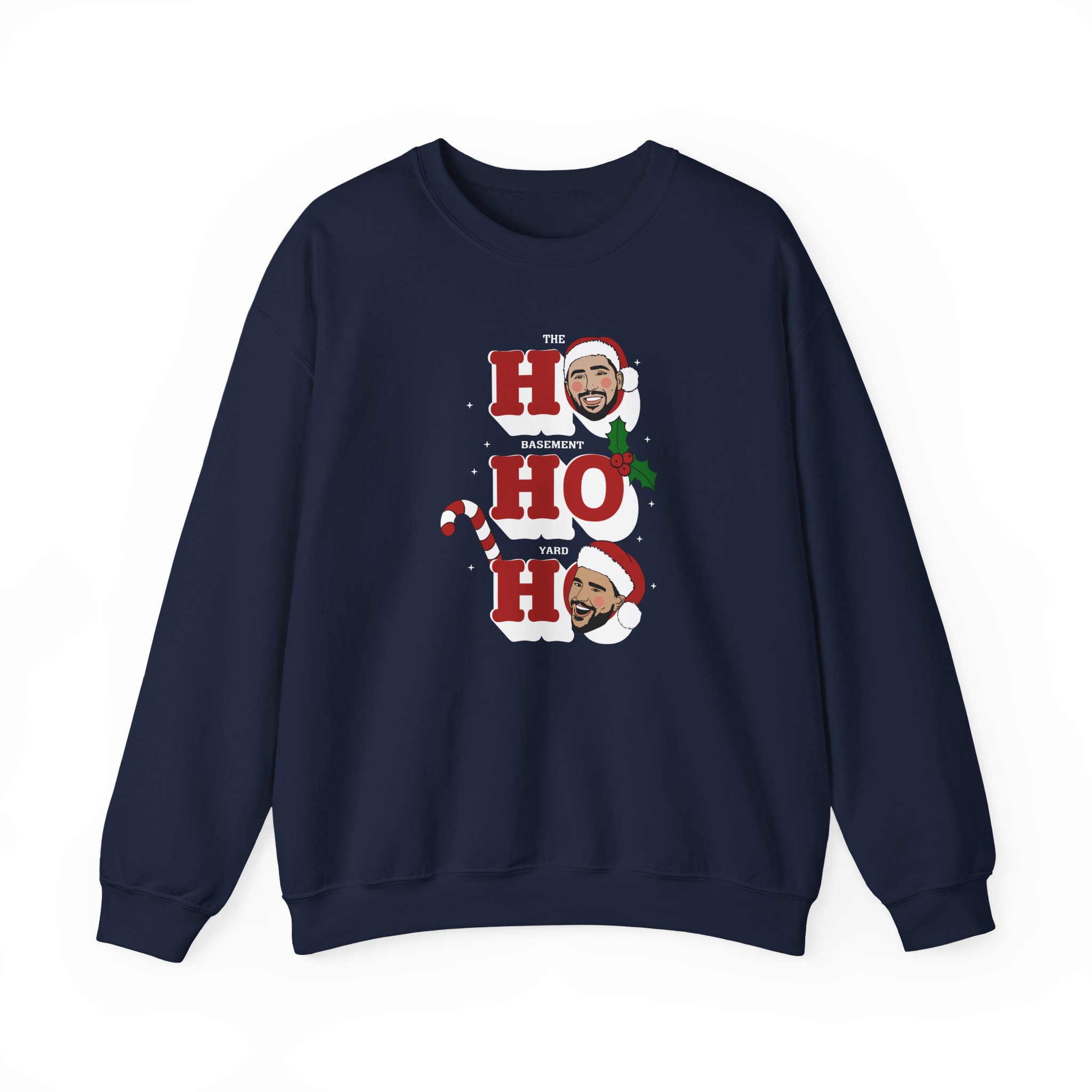 Ho Ho Ho Basement Yard Unisex Heavy Blendâ„¢ Crewneck Sweatshirt
