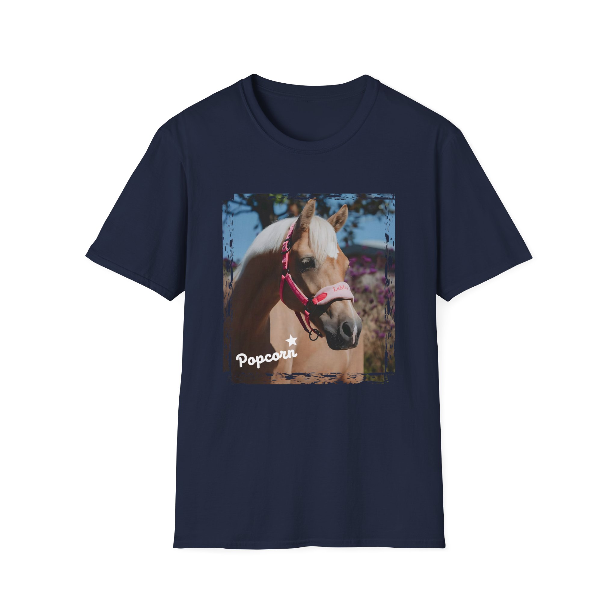 Harlow and Popcorn Unisex Softstyle T-Shirt