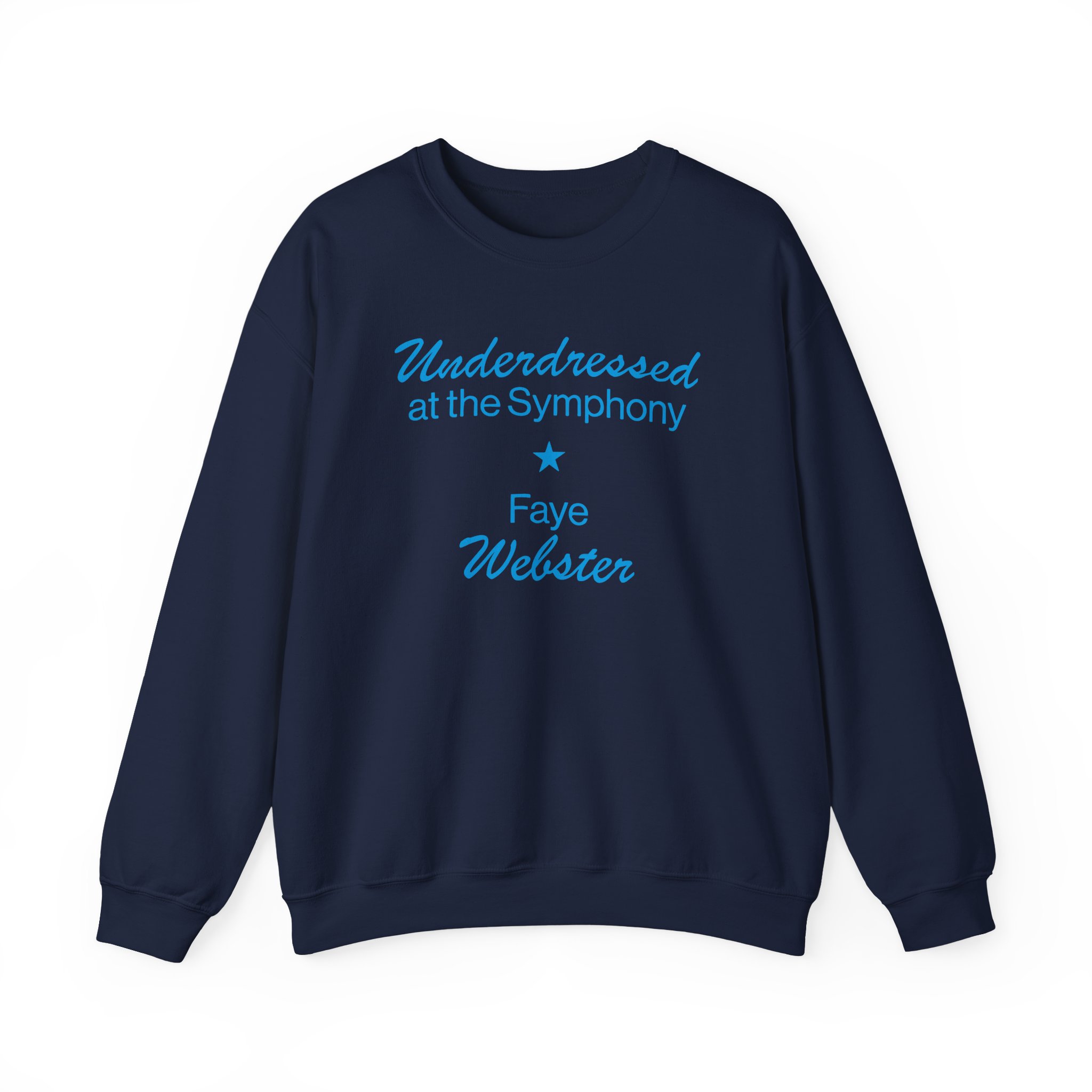 Faye Webster Underdressed at the Symphony 2024 Tour Unisex Heavy Blendâ„¢ Crewneck Sweatshirt