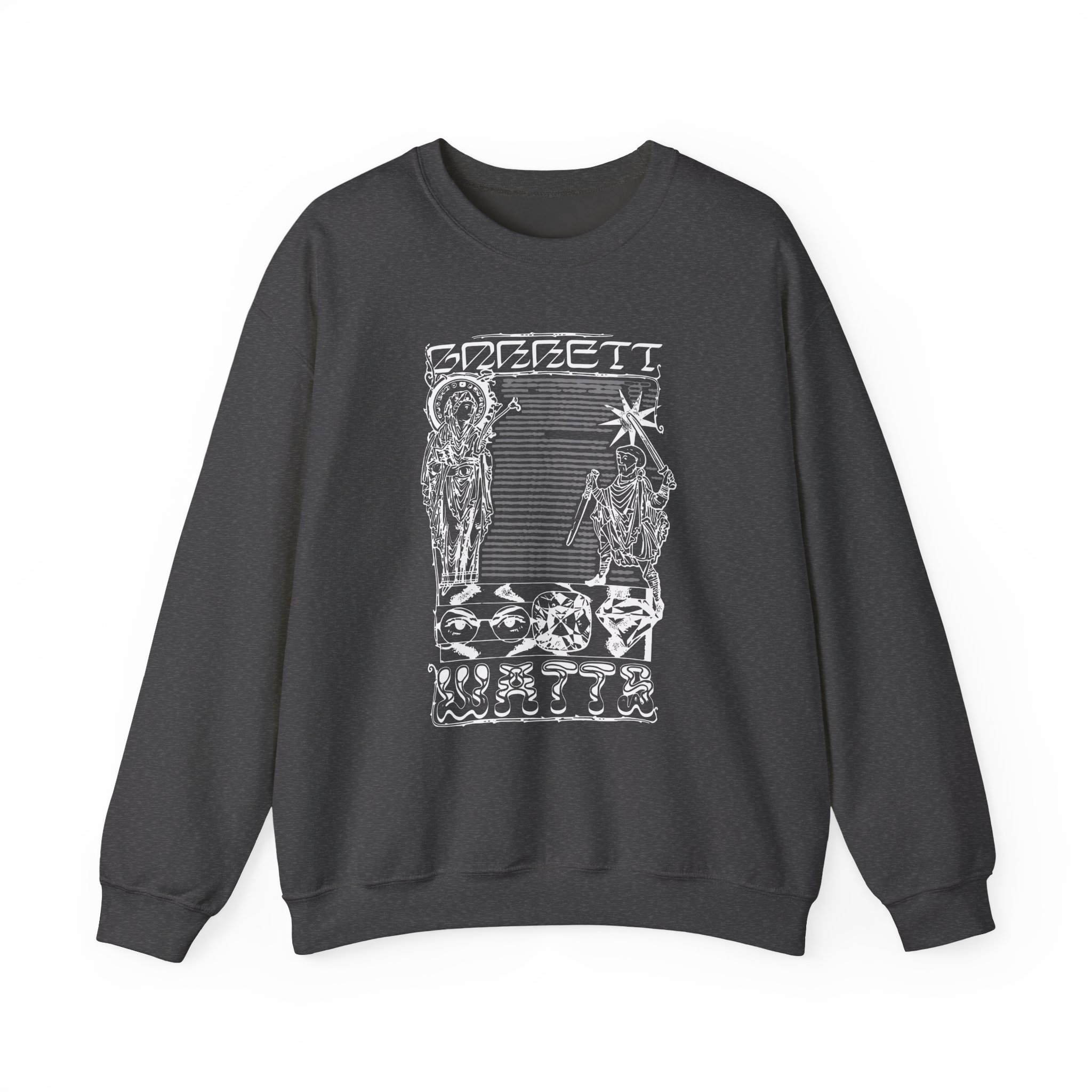 Garrett Watts Haunted Powers Unisex Heavy Blendâ„¢ Crewneck Sweatshirt