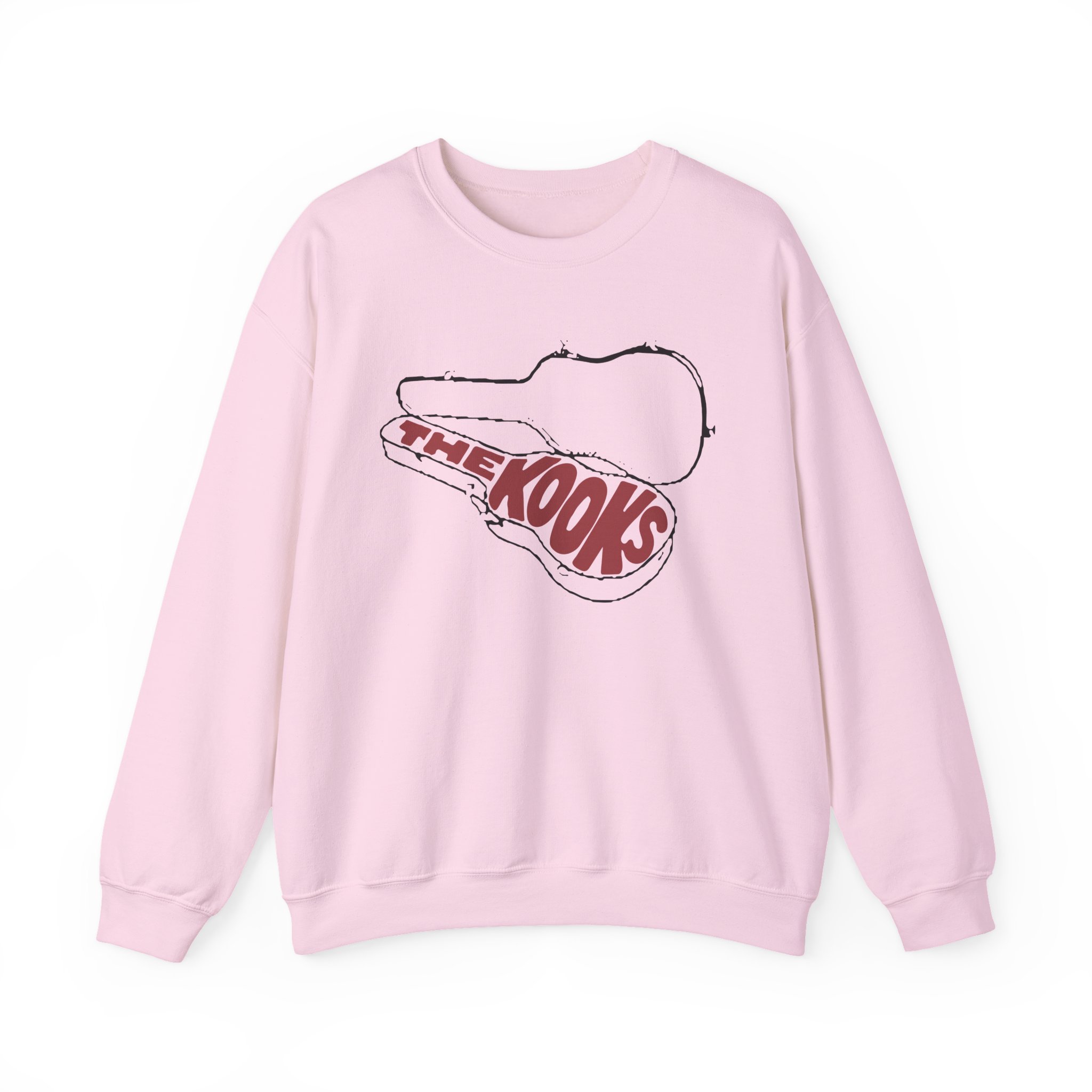 The Kooks Guitar Case Unisex Heavy Blendâ„¢ Crewneck Sweatshirt