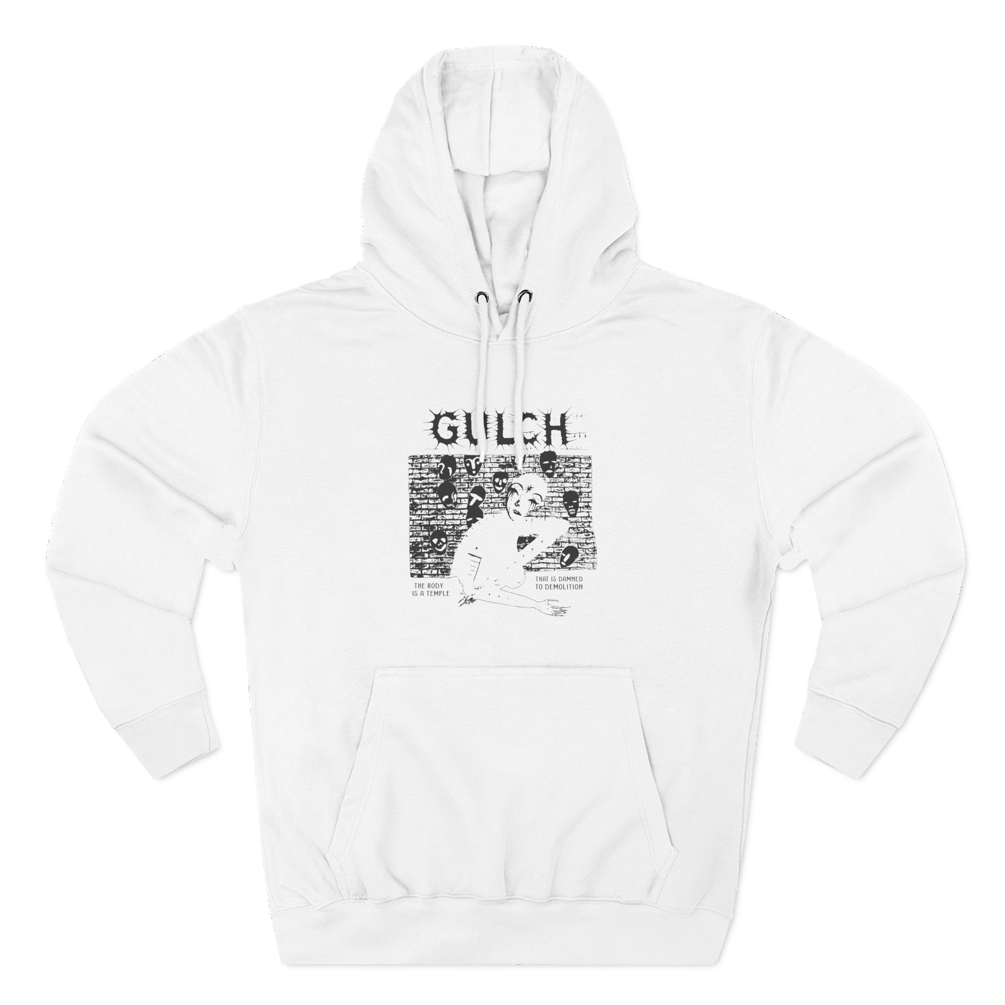 Gulch Band Three-Panel Fleece Hoodie
