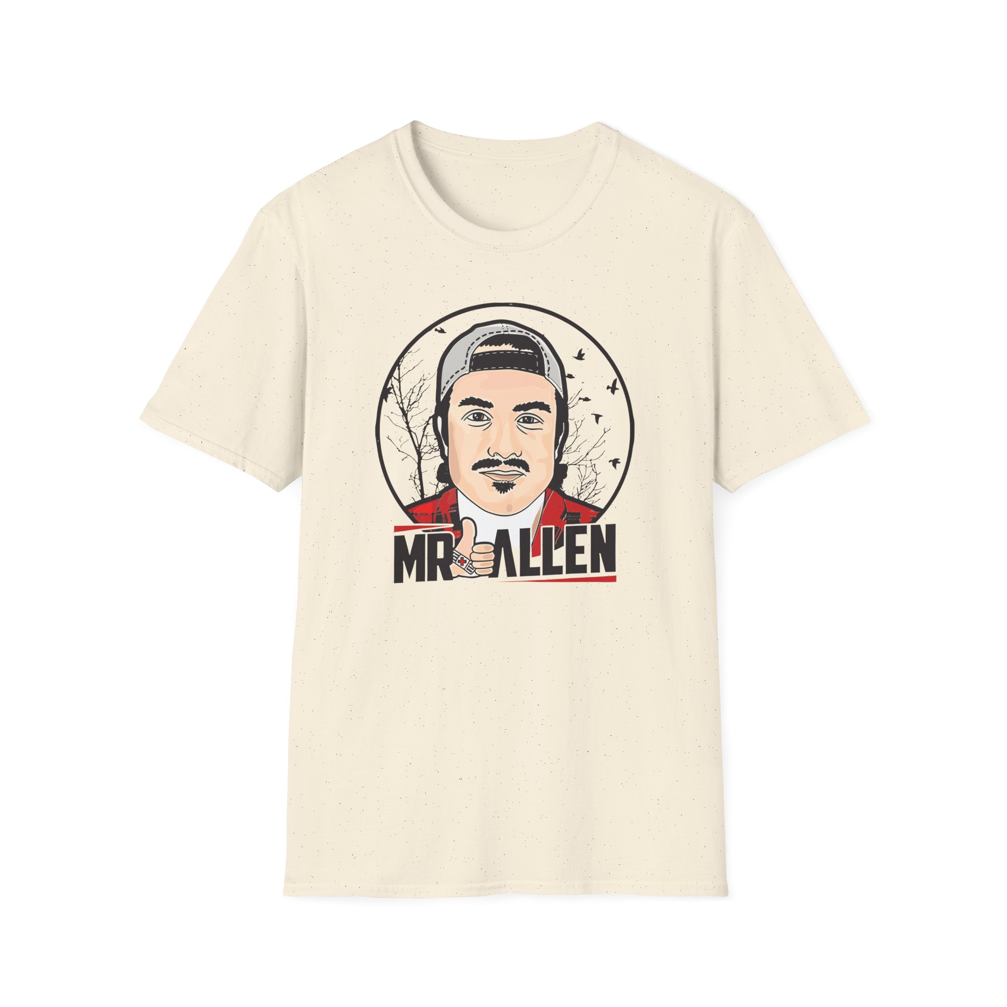 Mrballen Like Button Unisex Softstyle T-Shirt