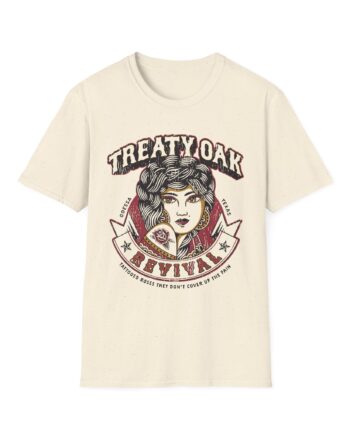 Treaty Oak Revival Rose Unisex Softstyle T-Shirt