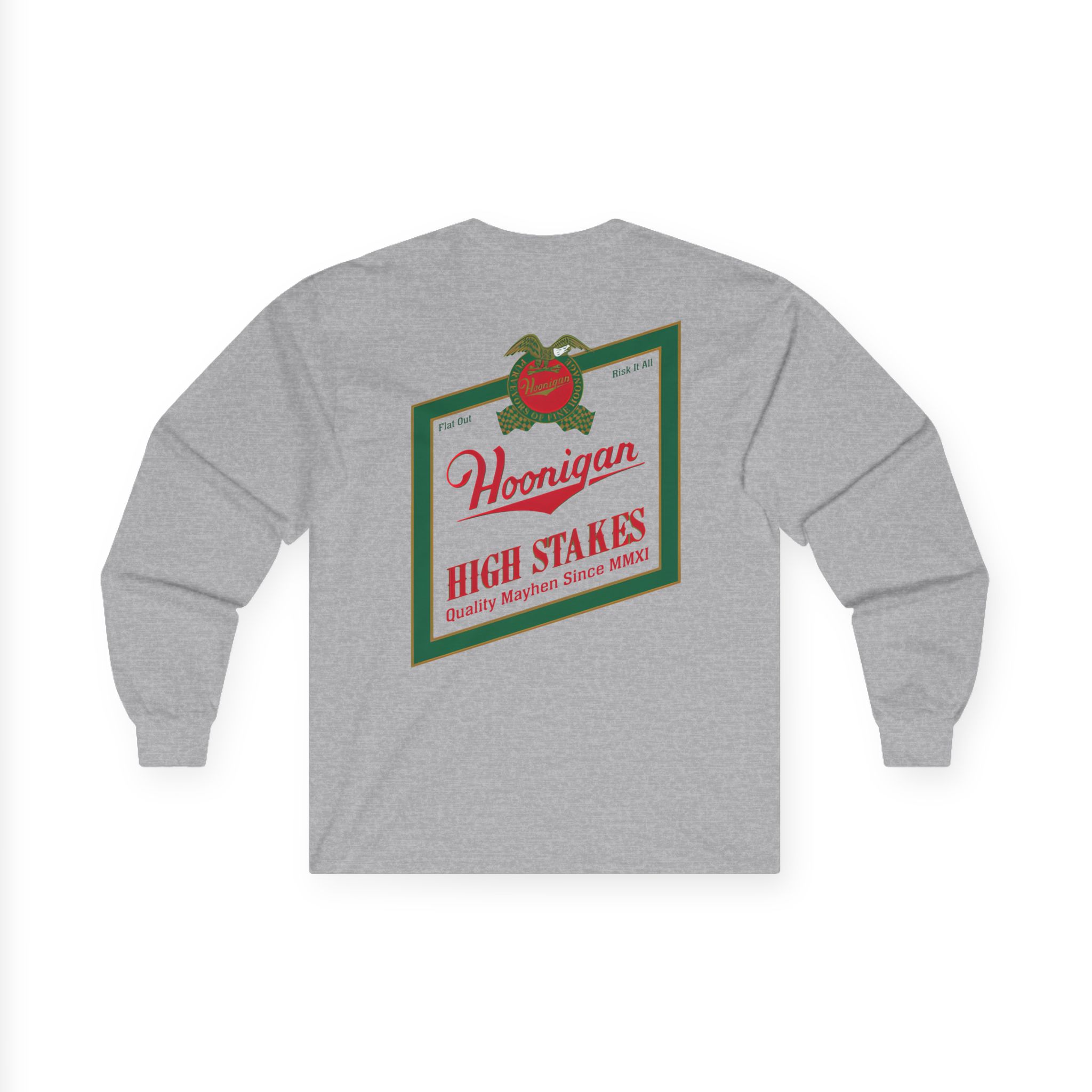 Ken Block Hoonigan High Stakes Unisex Ultra Cotton Long Sleeve Tee