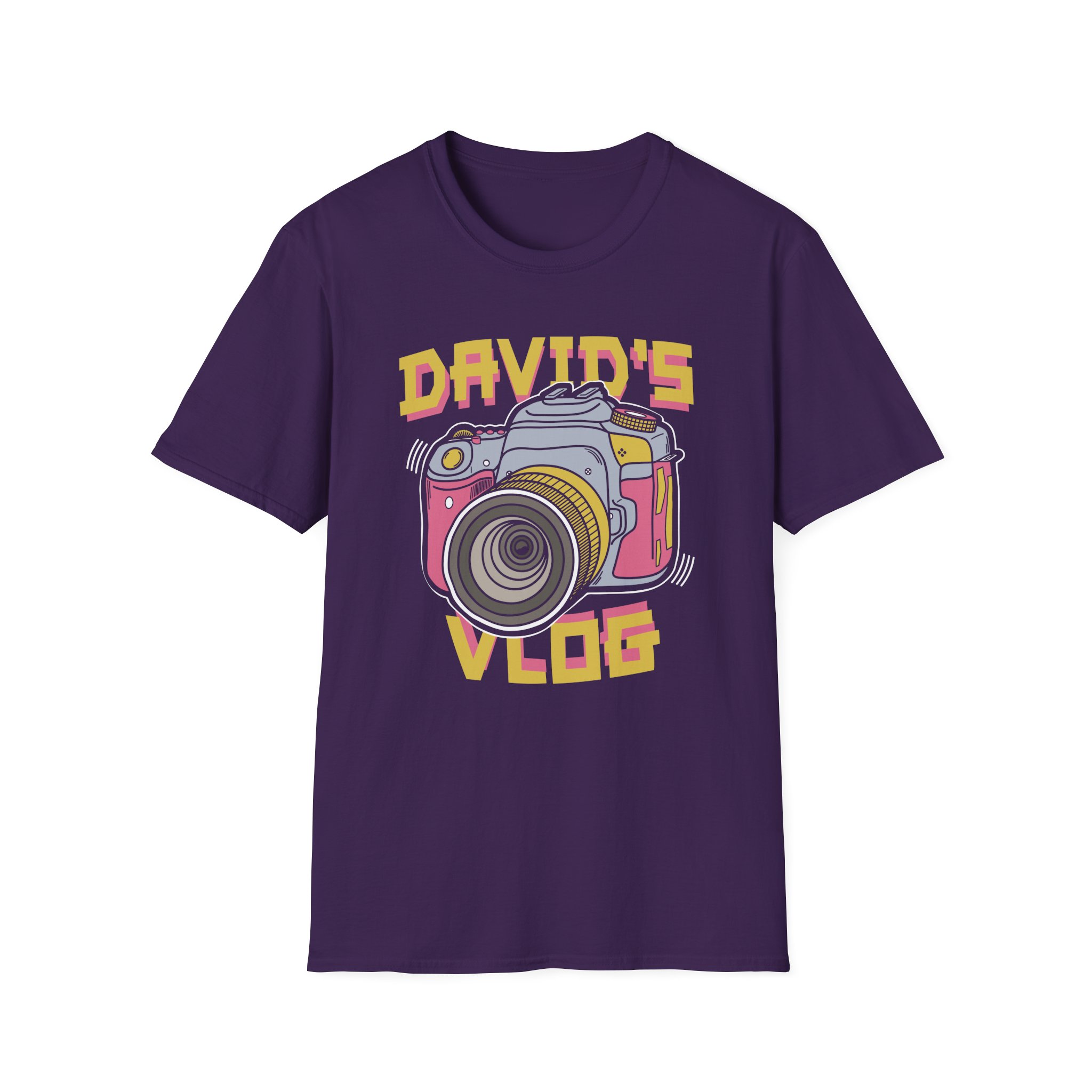 David Dobrik David's Vlog Unisex Softstyle T-Shirt