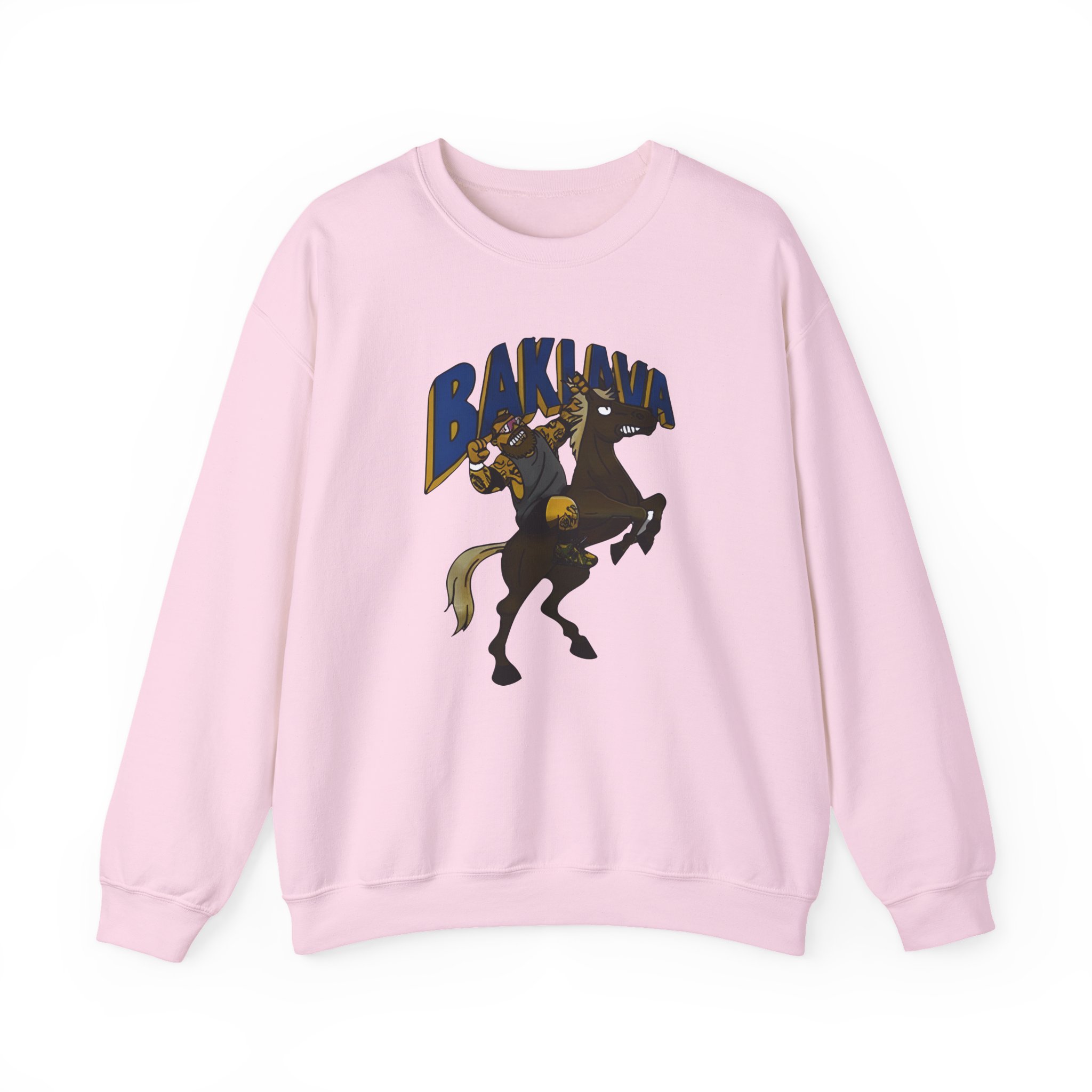 Action Bronson Baklava Horse Unisex Heavy Blendâ„¢ Crewneck Sweatshirt