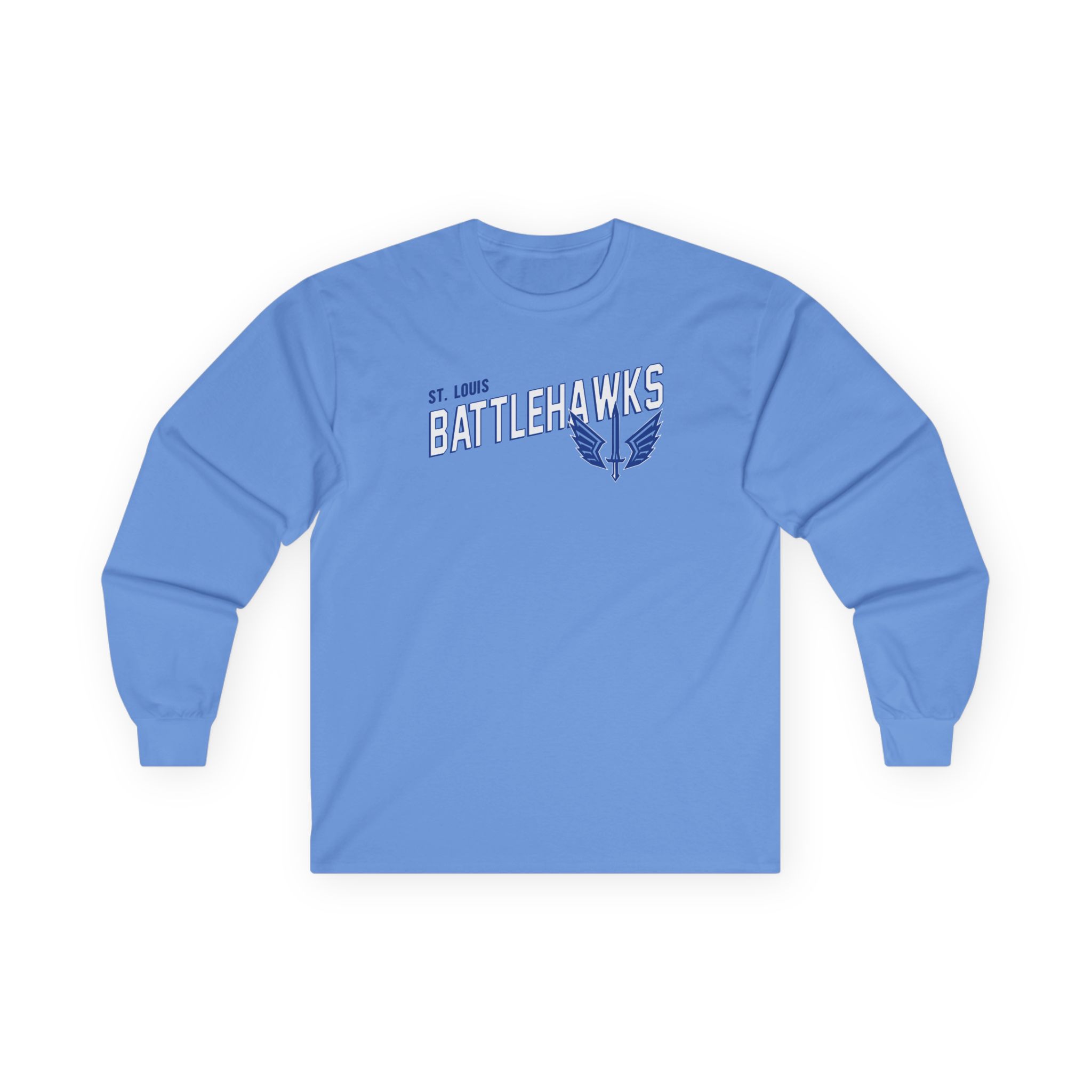 St. Louis Battlehawks 108 Stitches Tarc Merman Unisex Ultra Cotton Long Sleeve Tee