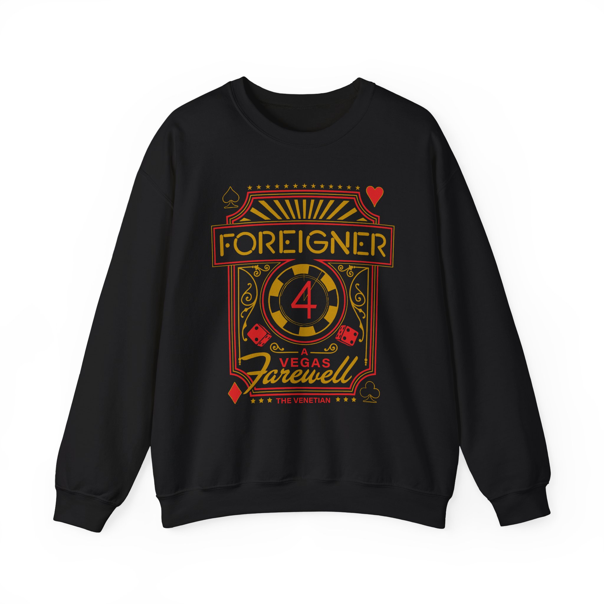 Foreigner Vegas Event Unisex Heavy Blendâ„¢ Crewneck Sweatshirt