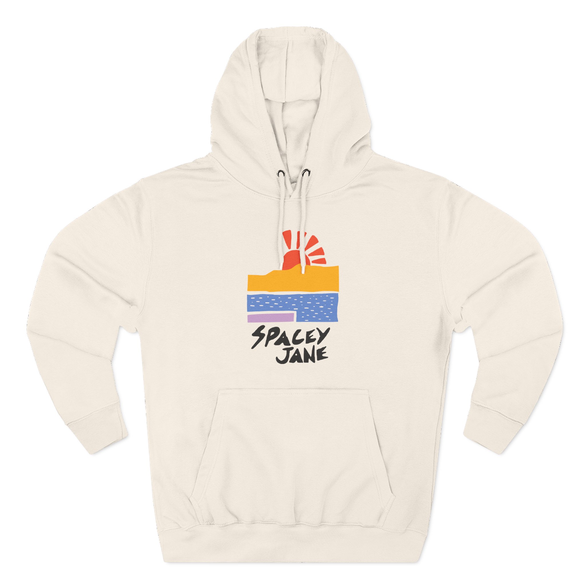 Spacey Jane Three-Panel Fleece Hoodie