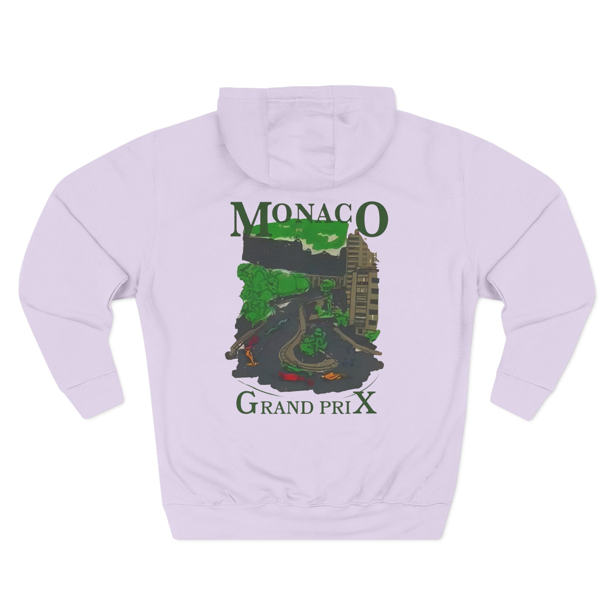 BB Monaco Turn 6 Three-Panel Fleece Hoodie