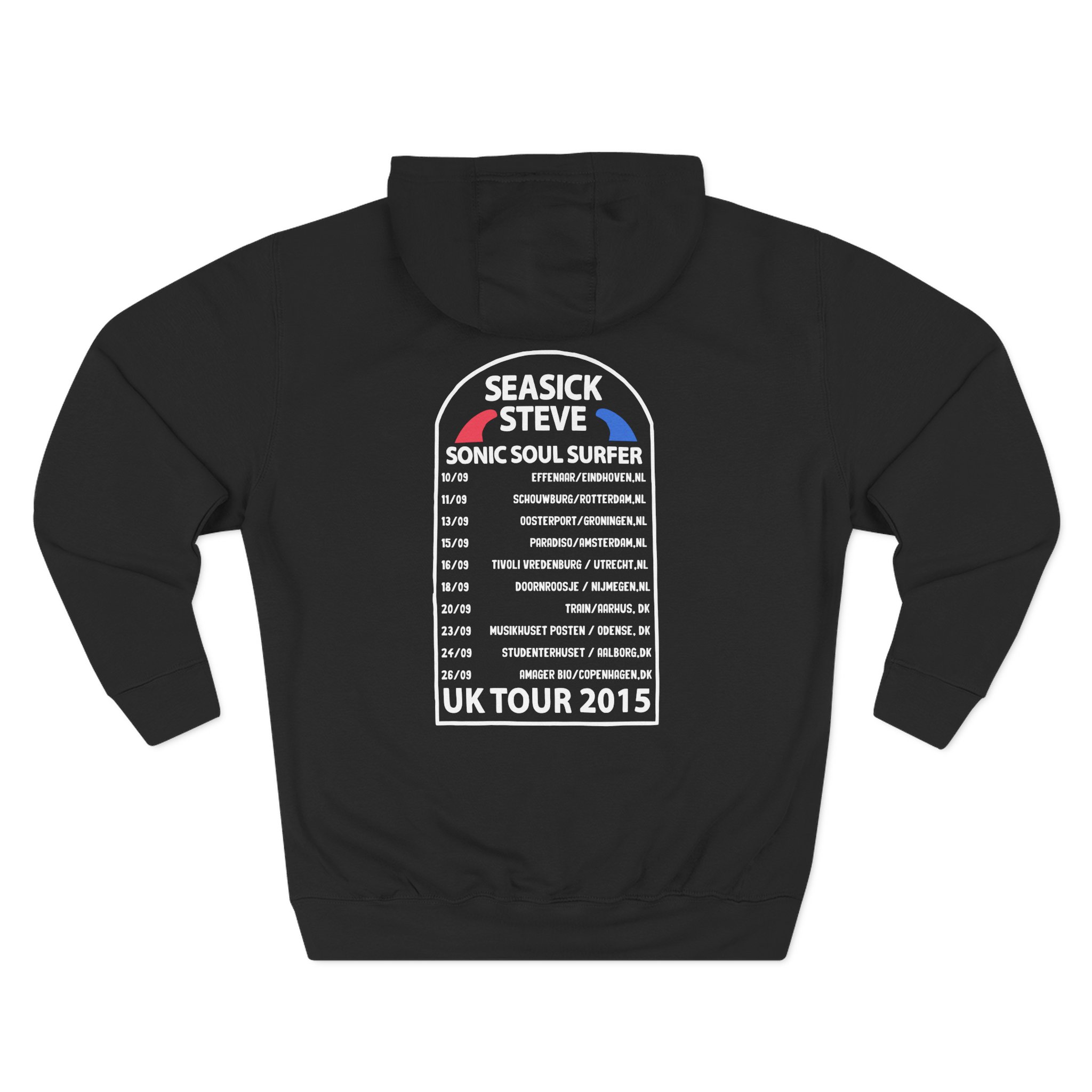 Seasick Steve Sonic Soul Surfer Three-Panel Fleece Hoodie