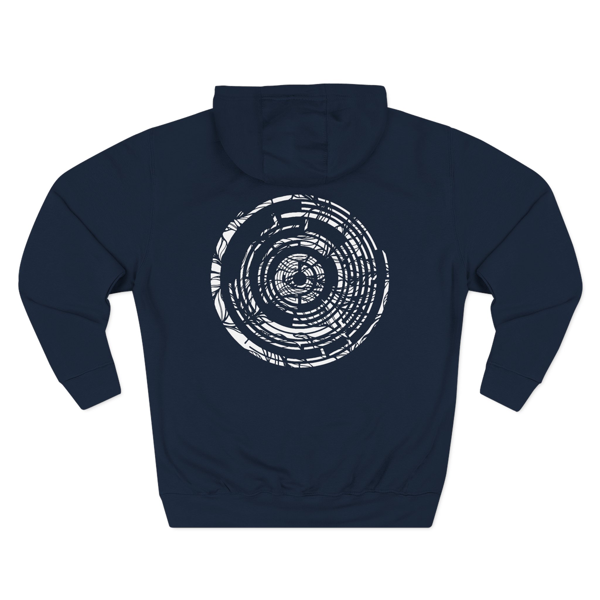 Pendulum White Maze Three-Panel Fleece Hoodie