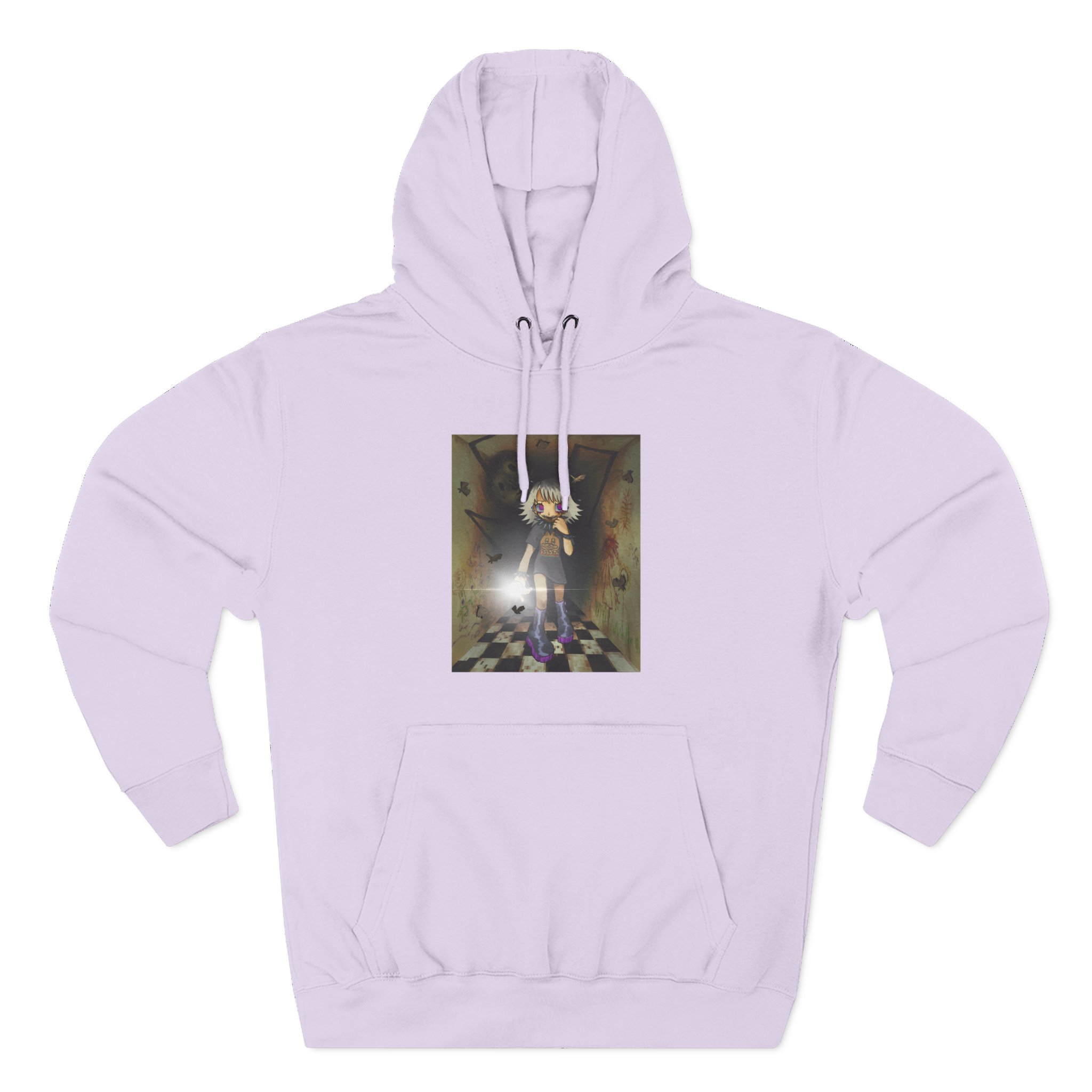 Izzzyzzz Three-Panel Fleece Hoodie
