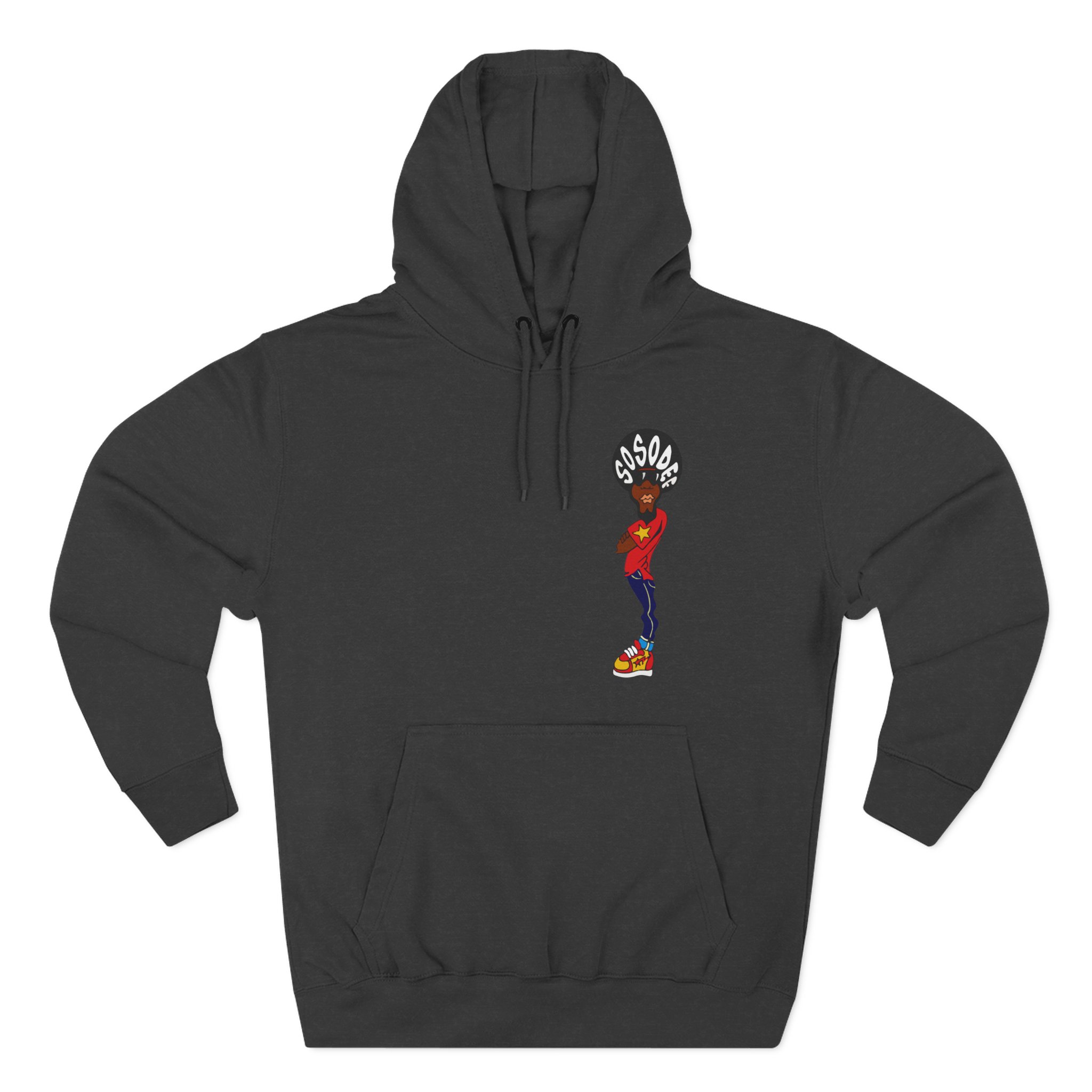 Afroman So So Def Afroman Three-Panel Fleece Hoodie