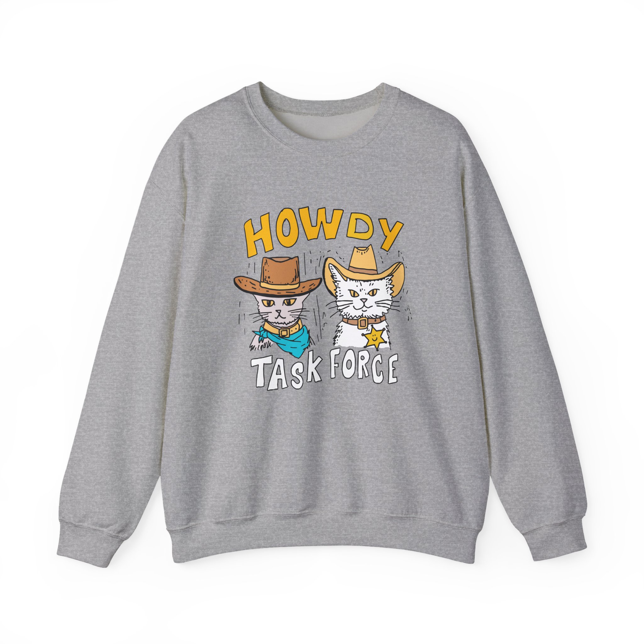Ryan Trahan Howdy Task Force Unisex Heavy Blendâ„¢ Crewneck Sweatshirt