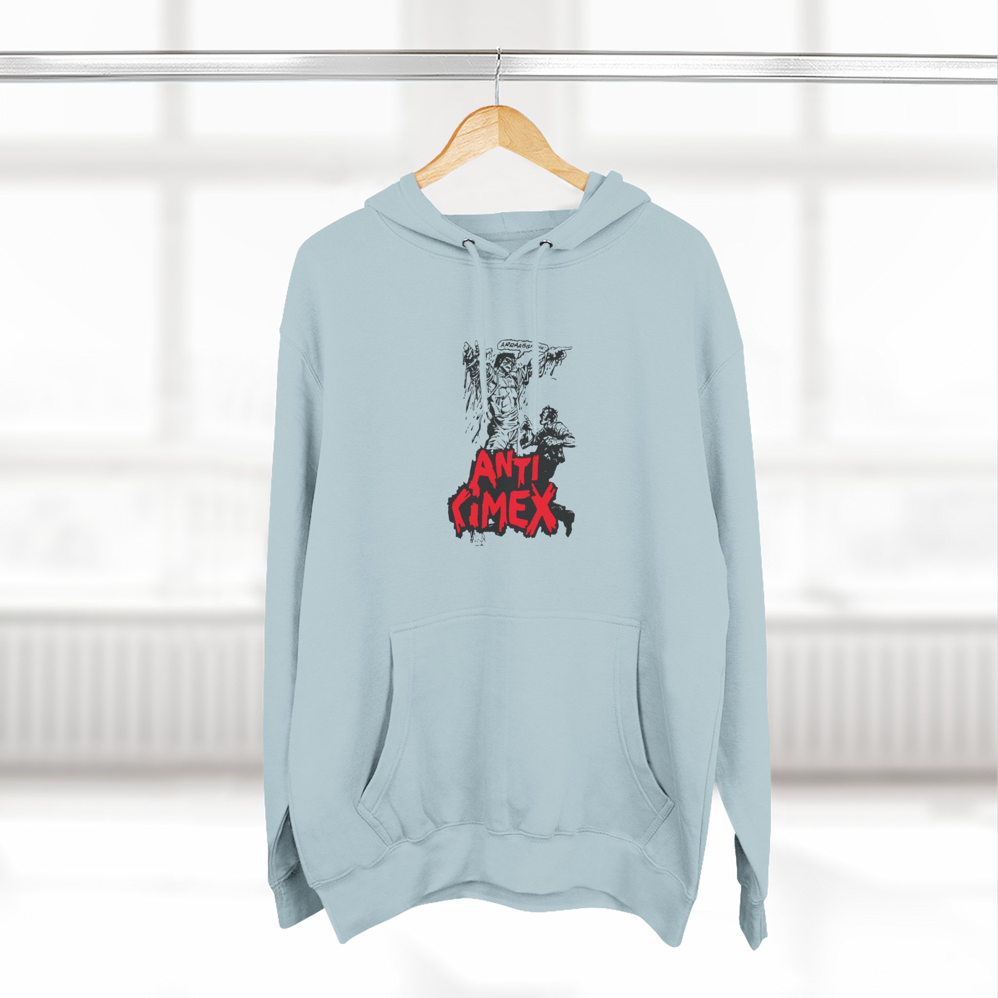 Anti Cimex Frankie Three-panel Fleece Hoodie