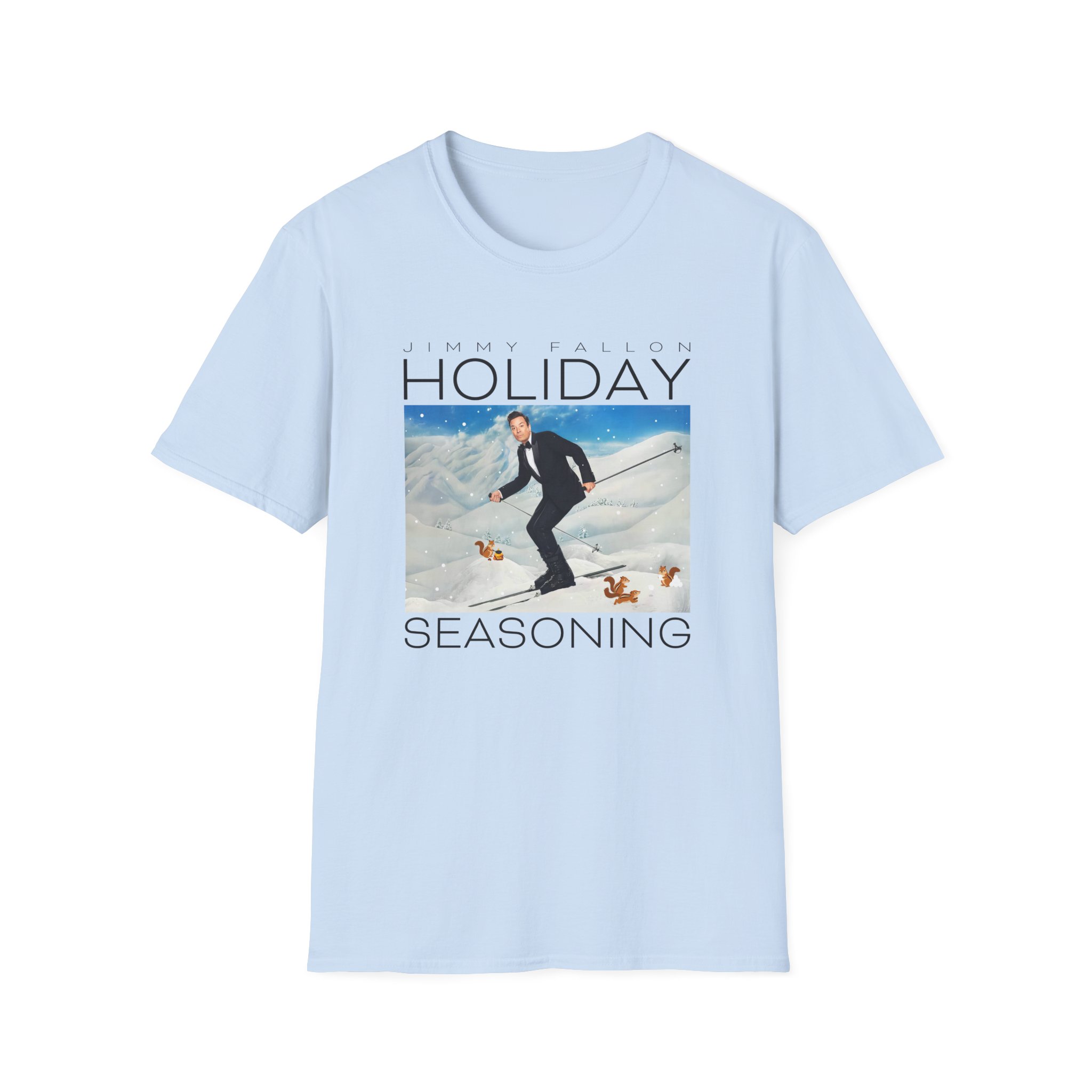Jimmy Fallon Holiday Seasoning Unisex Softstyle T-Shirt