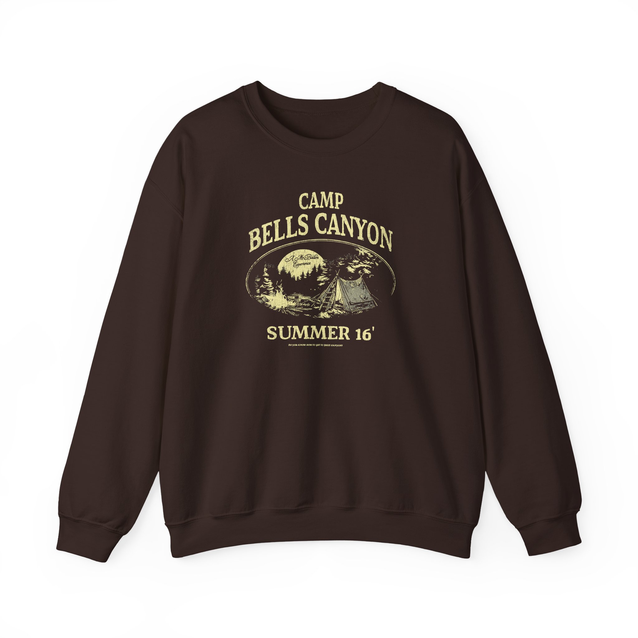Mrballen Bells Canyon Distressed Unisex Heavy Blendâ„¢ Crewneck Sweatshirt