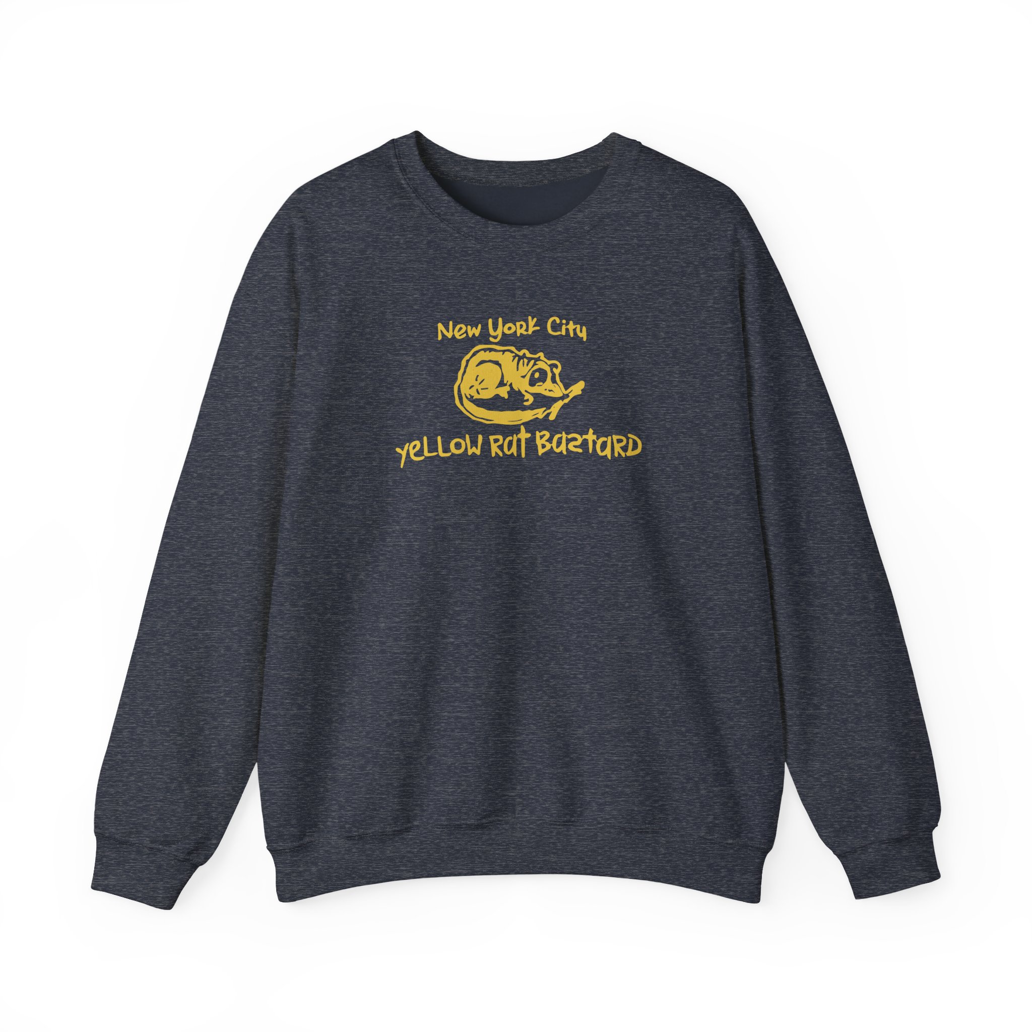 Ishowspeed John Galt Nyc Yellow Rat Bastard Unisex Heavy Blendâ„¢ Crewneck Sweatshirt