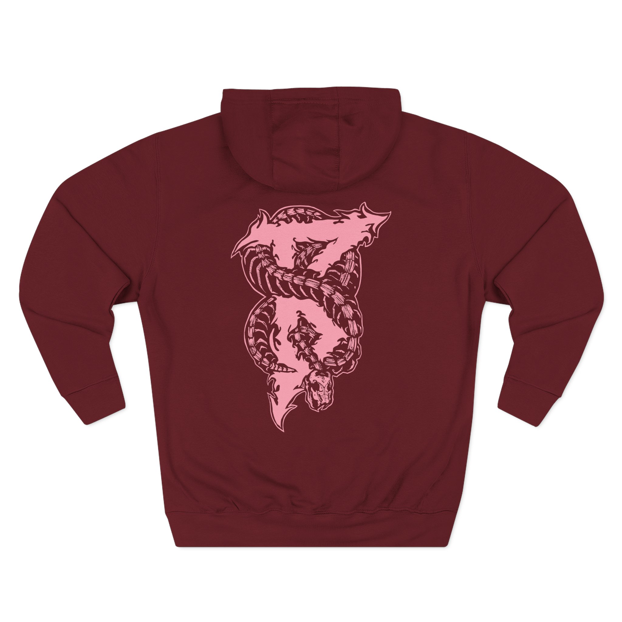 Beartooth Metal Snake Three-Panel Fleece Hoodie