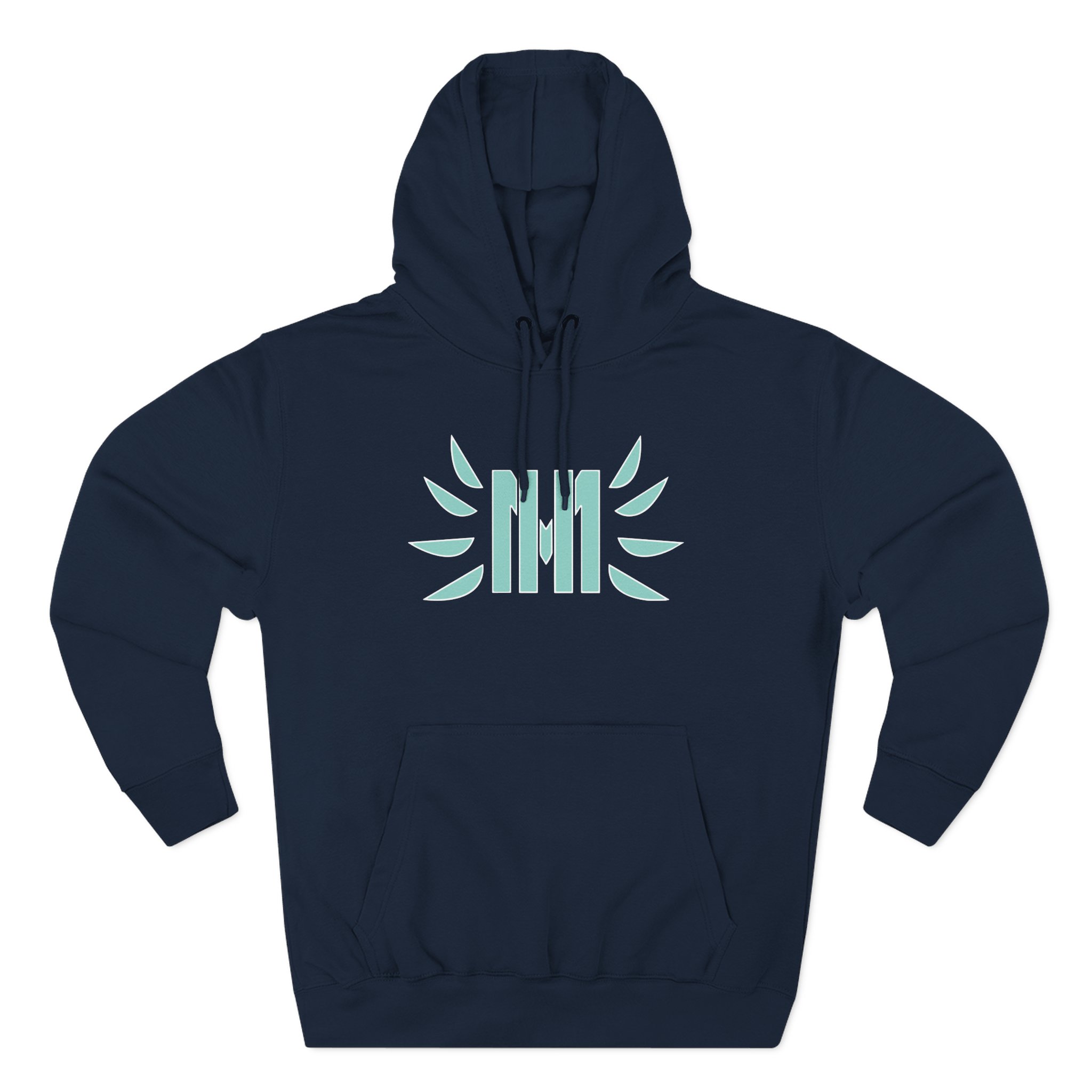 Heelmike Three-Panel Fleece Hoodie