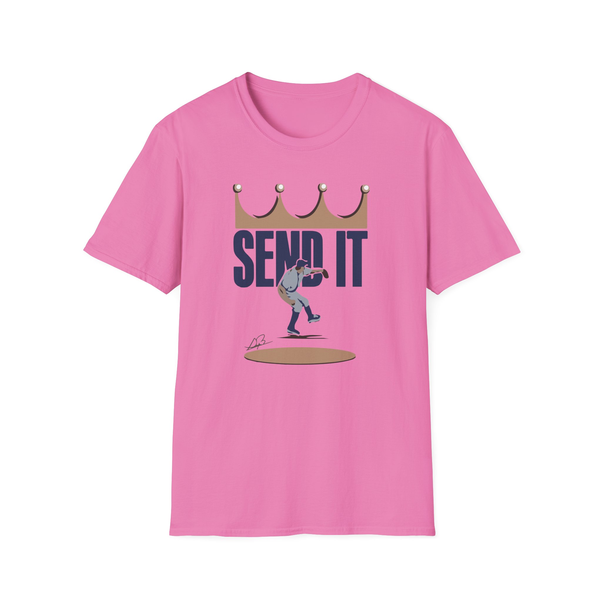 Trevor Bauer Send It Unisex Softstyle T-Shirt