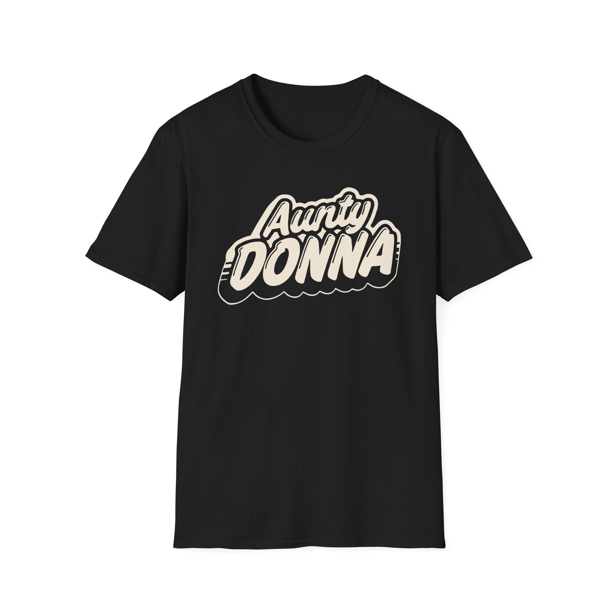 Aunty Donna Bubble Logo Unisex Softstyle T-Shirt