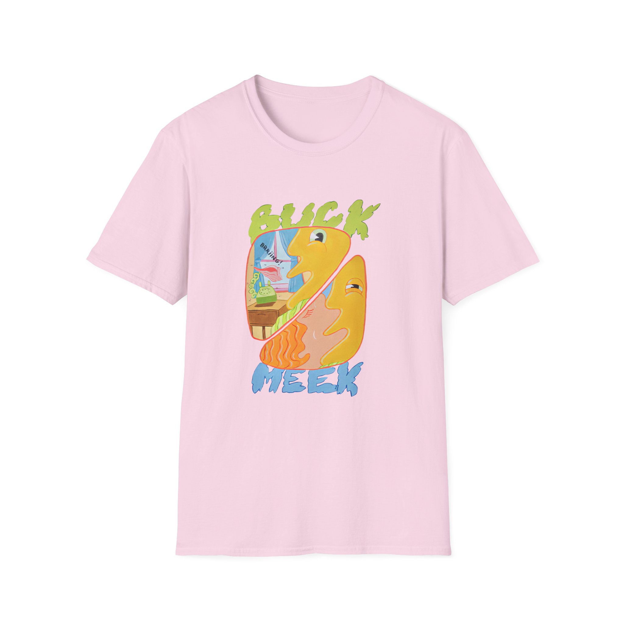 Adrianne Lenker Buck Meek Ringing Shell Unisex Softstyle T-shirt