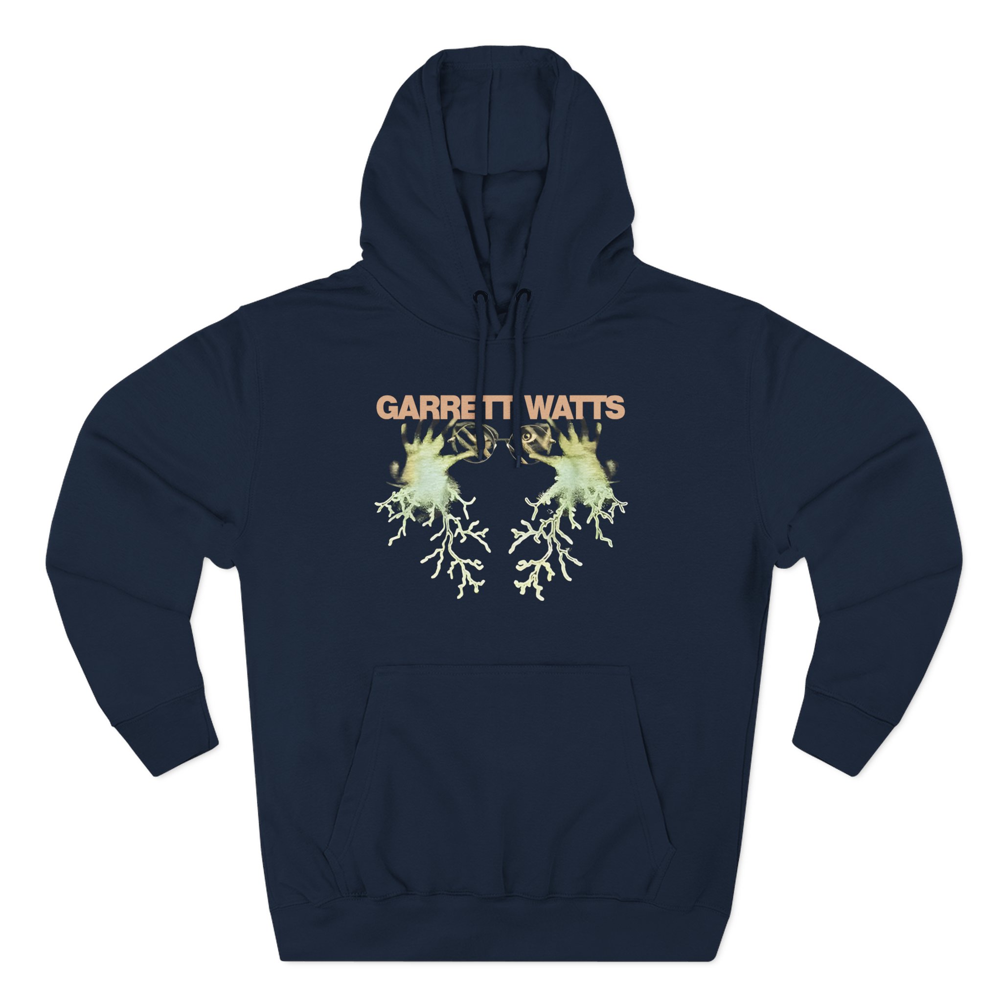 Garrett Watts Haunted Powers Three-Panel Fleece Hoodie